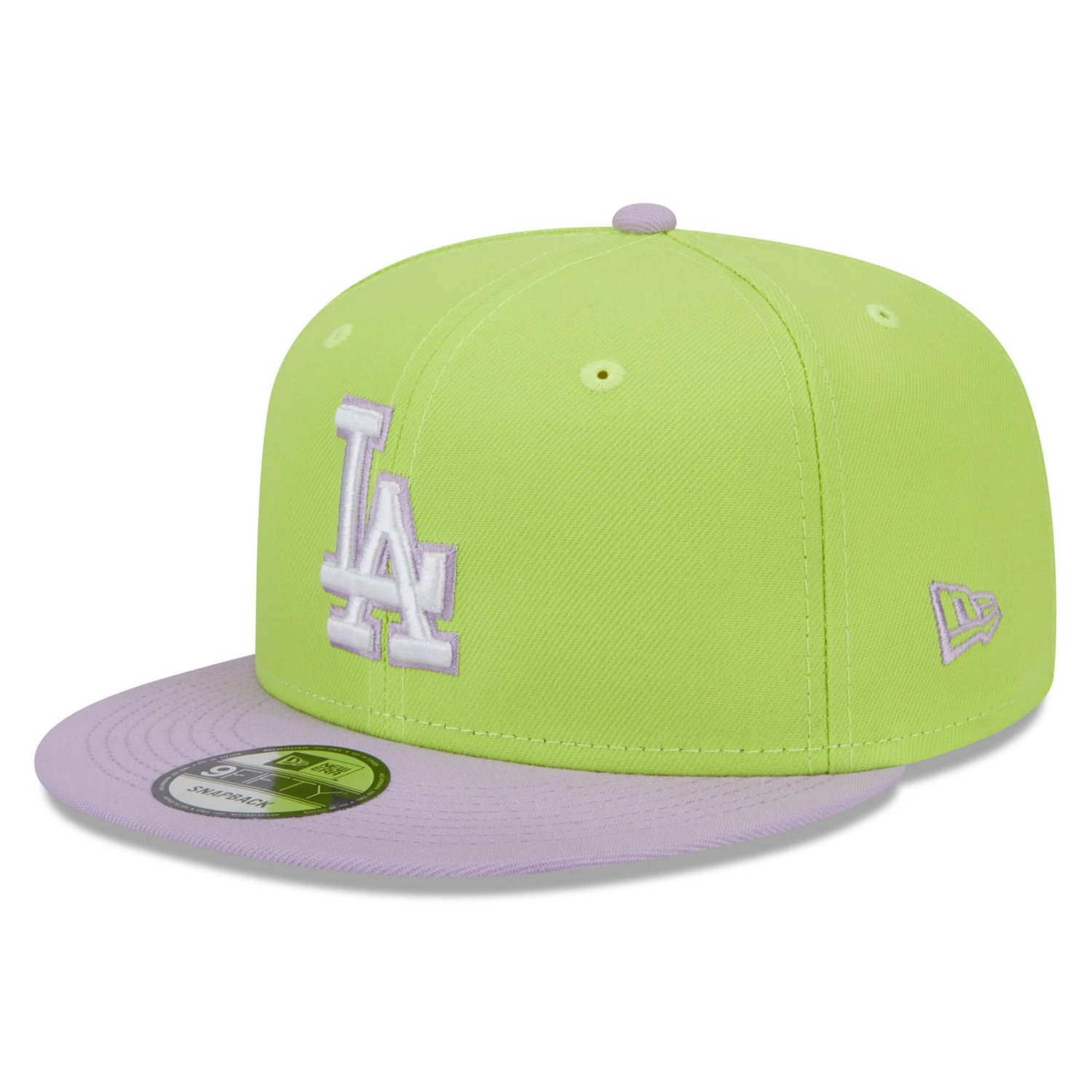 New Era Green/Purple Los Angeles Dodgers Spring Basic TwoTone 9FIFTY