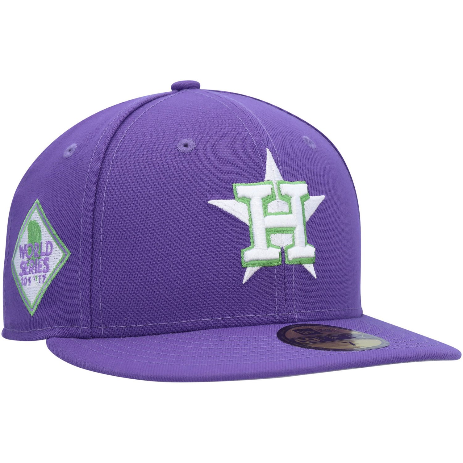 New Era Houston Astros Lime Side Patch 59FIFTY Fitted Hat | Academy