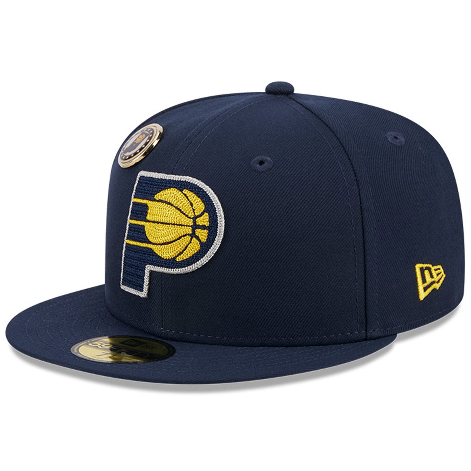 New Era Indiana Pacers Chainstitch Logo Pin 59FIFTY Fitted Hat | Academy