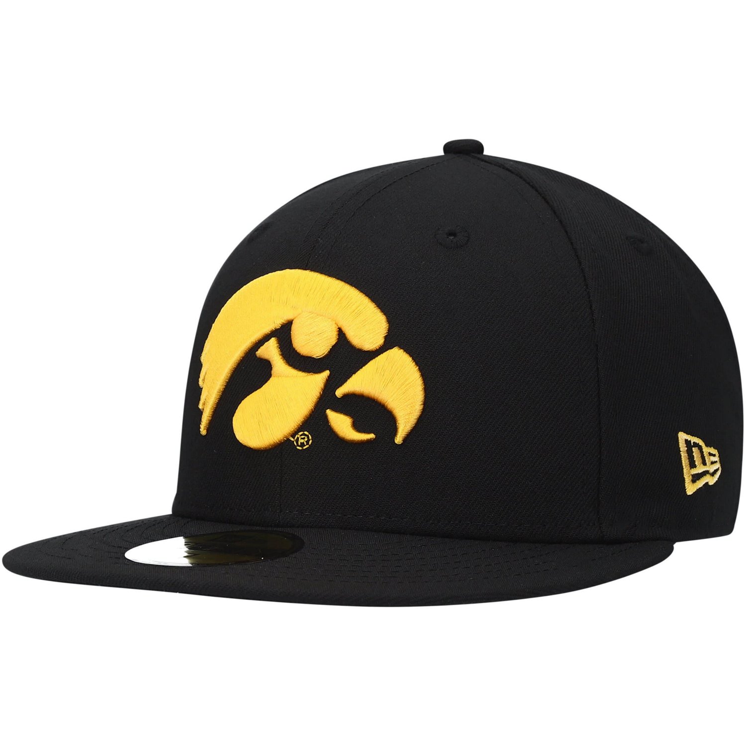 New Era Iowa Hawkeyes Logo Basic 59FIFTY Fitted Hat Academy