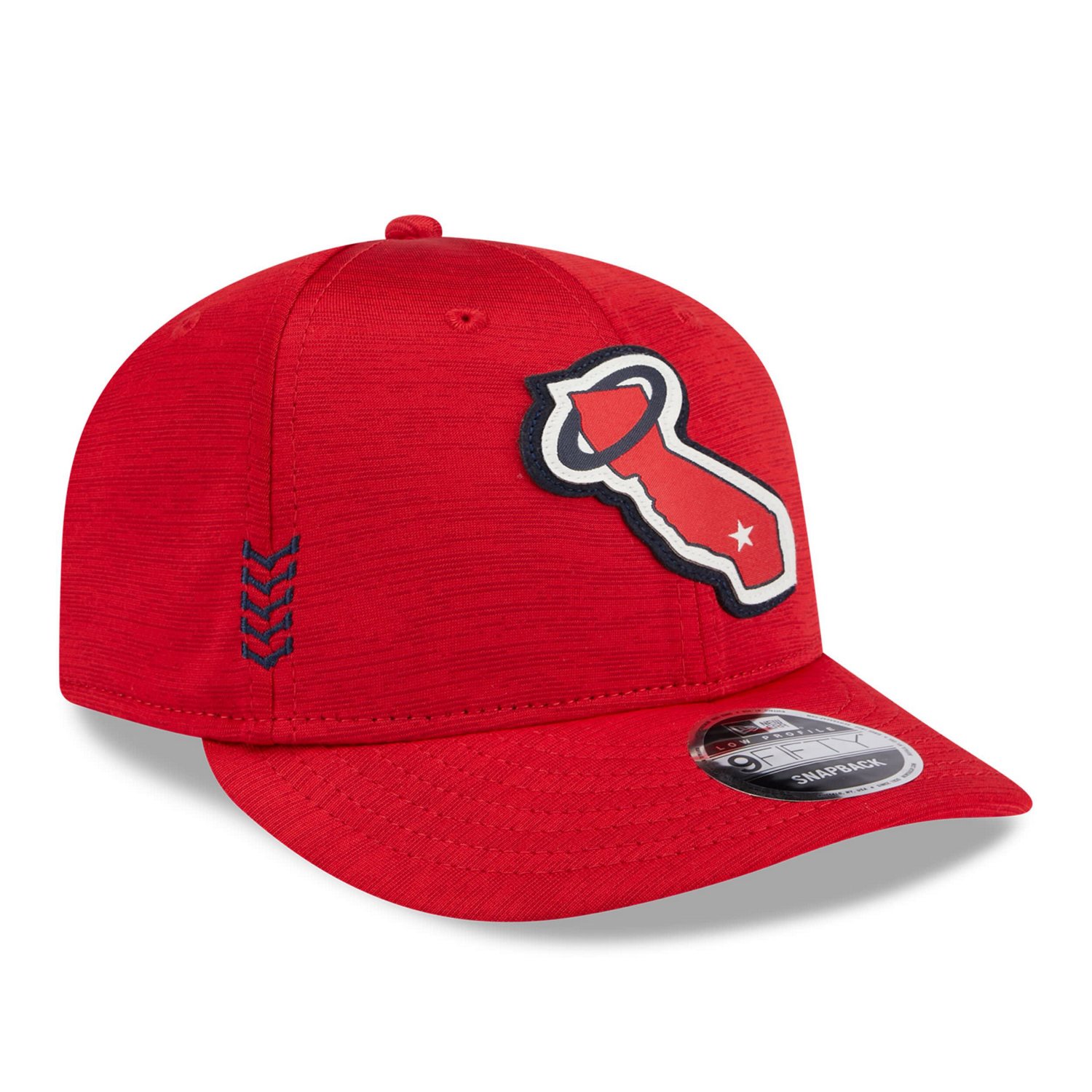 New Era Los Angeles Angels 2024 Clubhouse Low Profile 9FIFTY Snapback ...