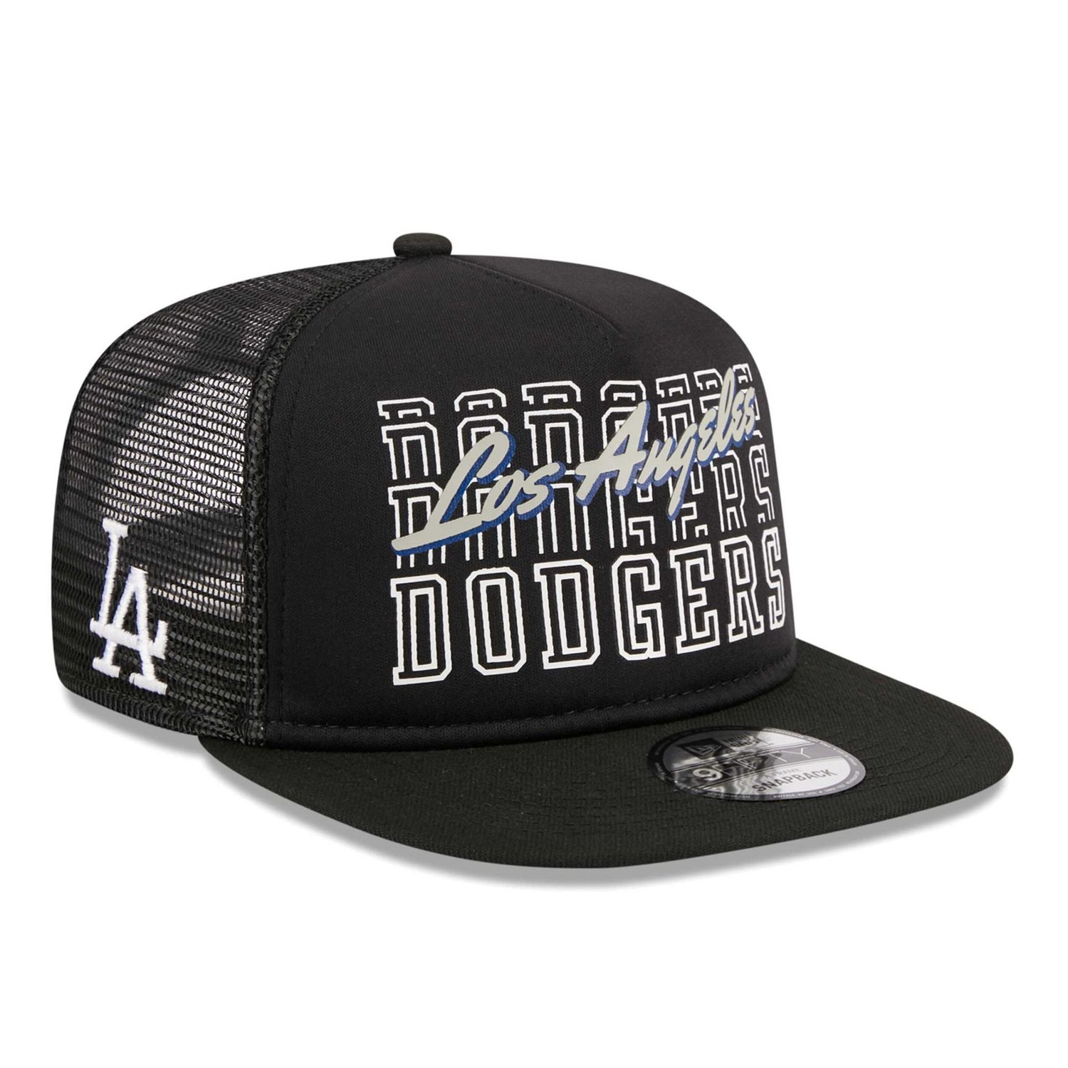 New Era Los Angeles Dodgers Street Team A-Frame Trucker 9FIFTY Snapback