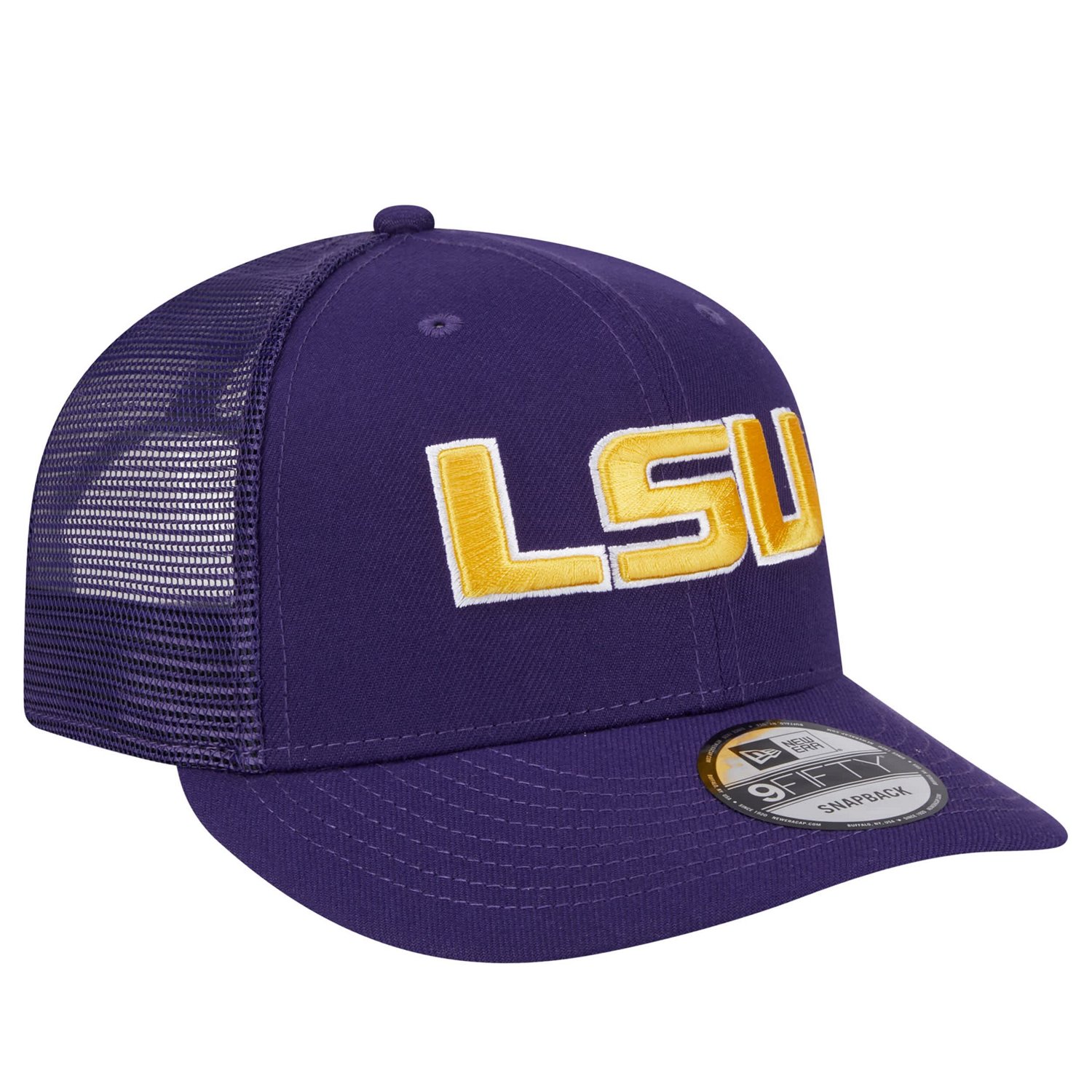 New Era LSU Tigers Trucker 9FIFTY Snapback Hat | Academy