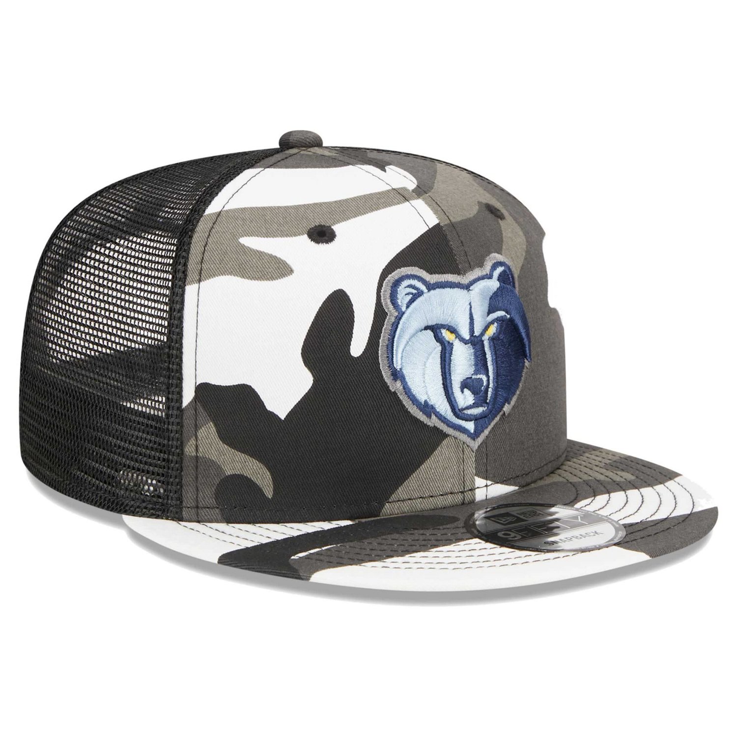 New Era Memphis Grizzlies Snow Meshback 9FIFTY Snapback Hat | Academy