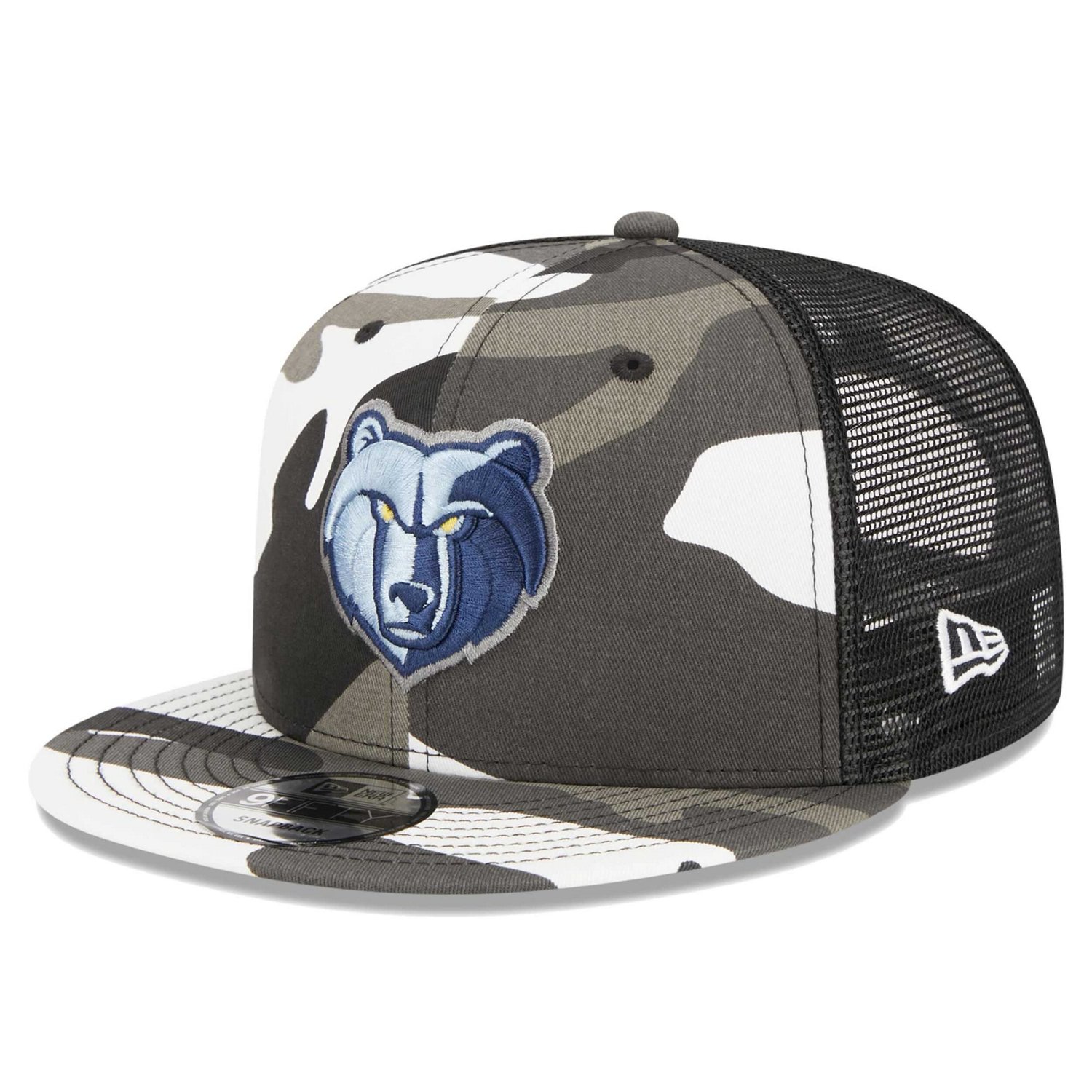 New Era Memphis Grizzlies Snow Meshback 9FIFTY Snapback Hat | Academy