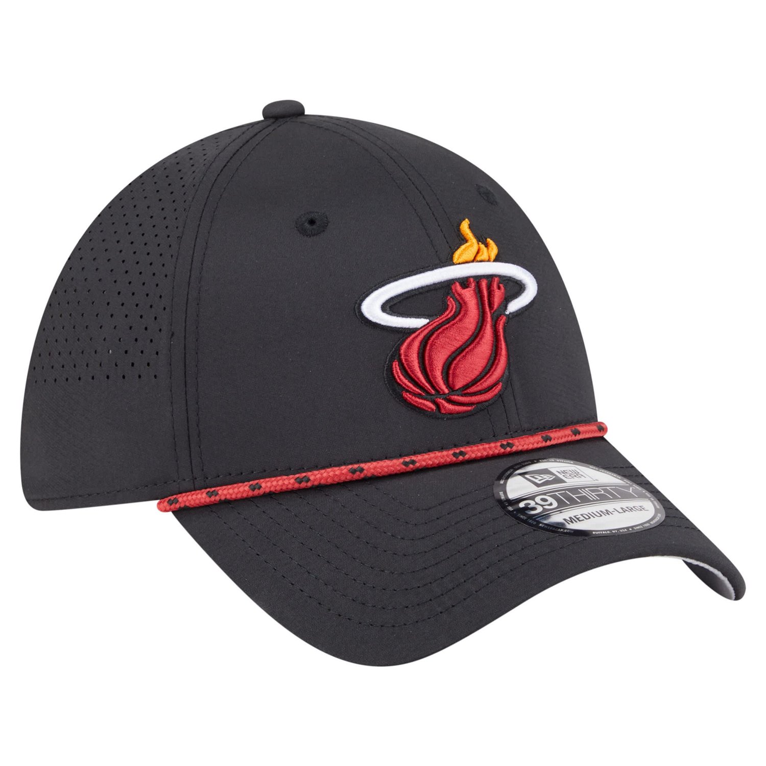 New Era Miami Heat Featherweight Poly Rope Flex 39Thirty Hat | Academy