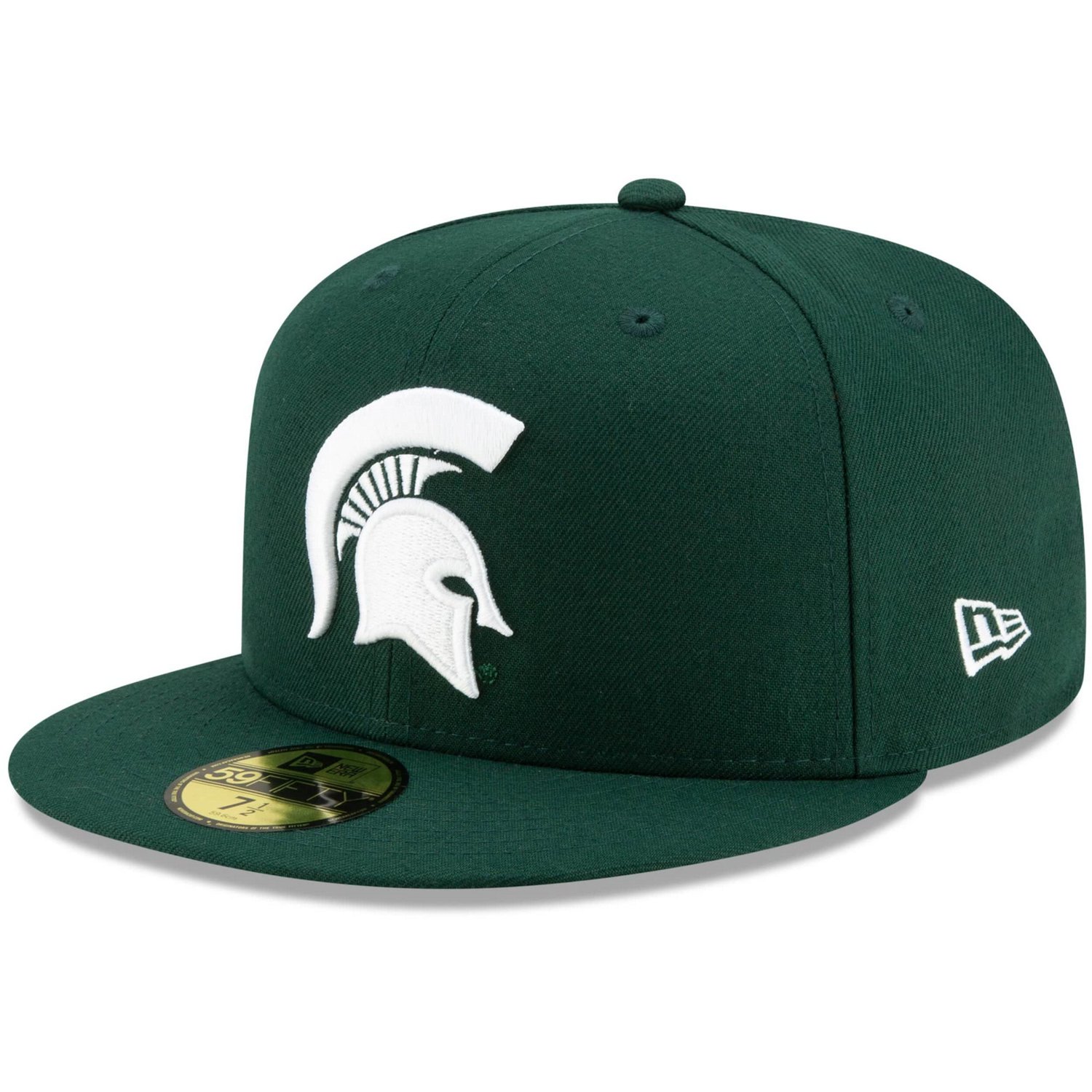 New Era Michigan State Spartans Primary Team Logo Basic 59FIFTY Fitted ...