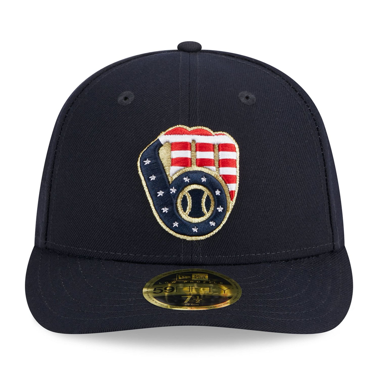 New Era Milwaukee Brewers 2023 Fourth Of July Low Profile 59fifty 