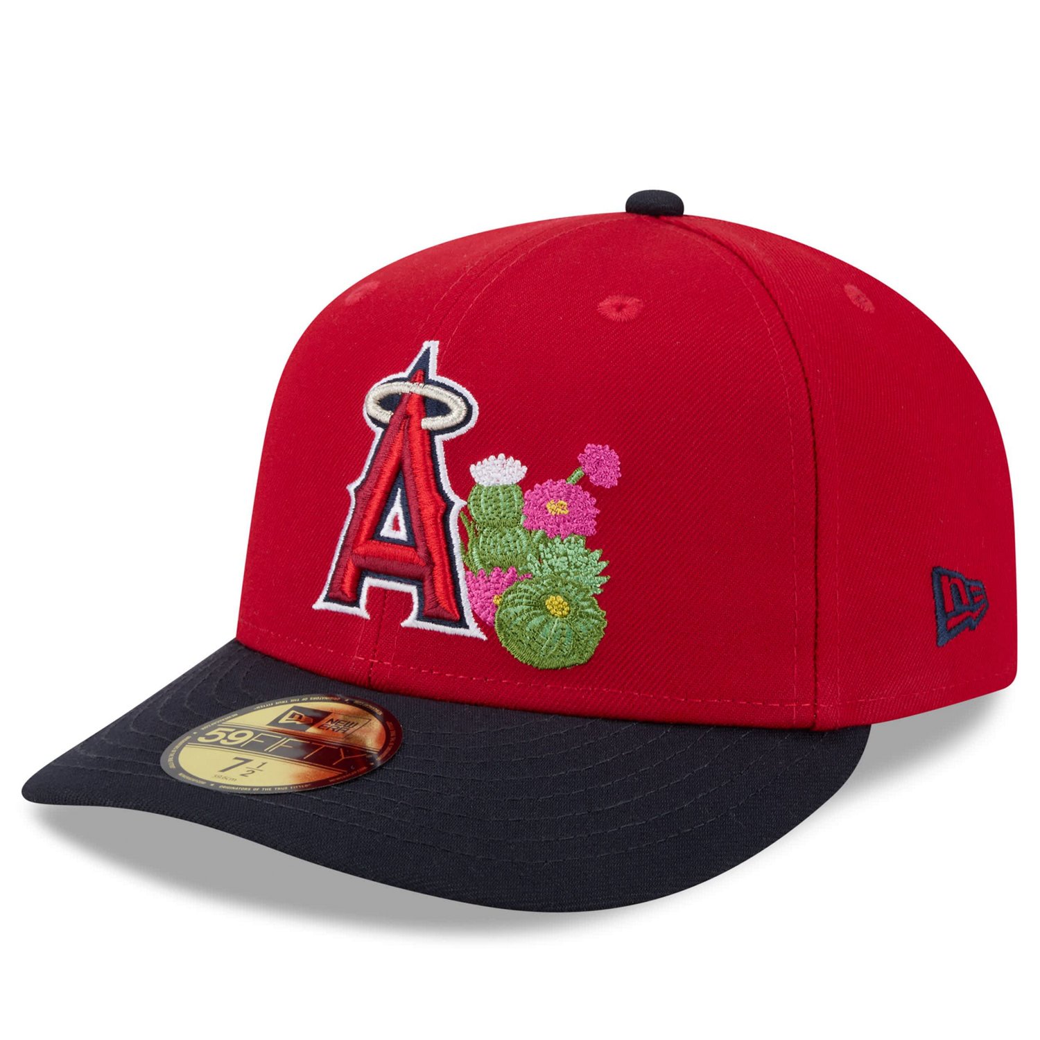 New Era Navy Los Angeles Angels 2026 Spring Training 59FIFTY Fitted Hat ...