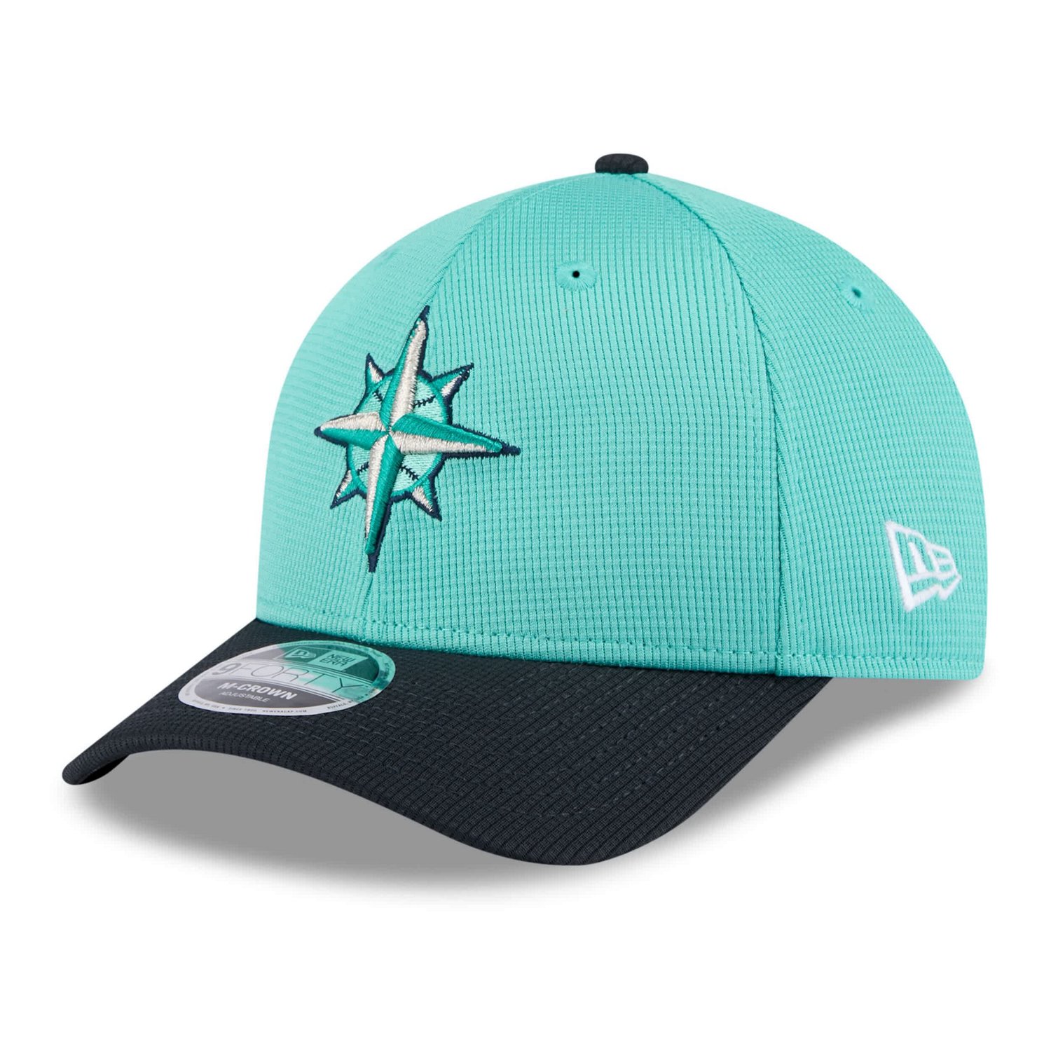 New Era Navy Seattle Mariners 2025 Spring Training 9FORTY Adjustable ...