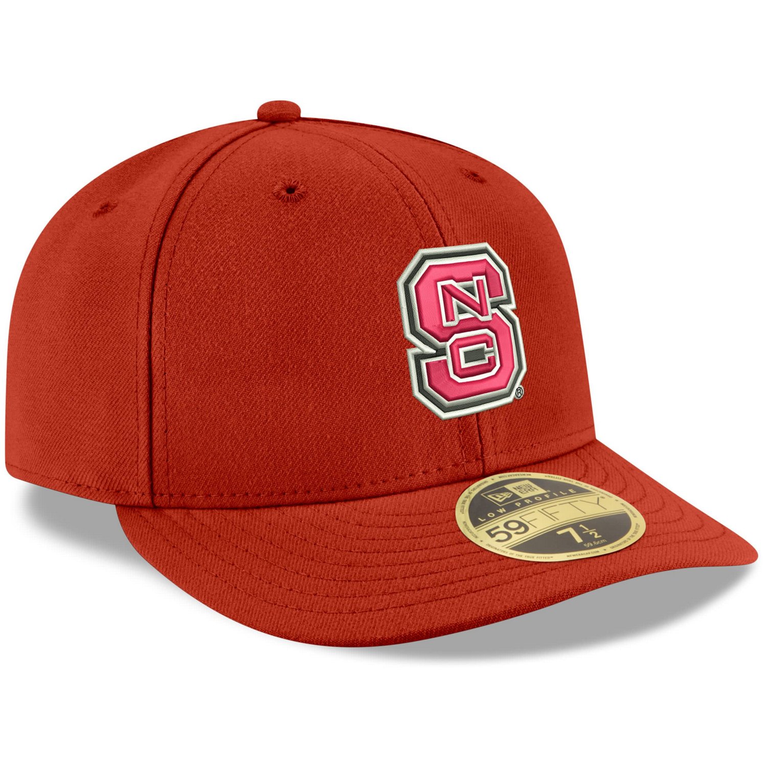 New Era NC State Wolfpack Basic Low Profile 59FIFTY Fitted Hat | Academy