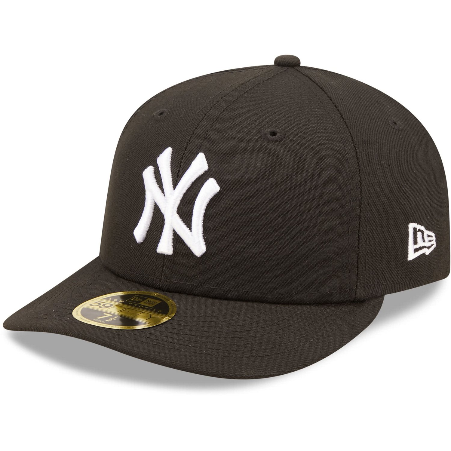 New Era New York Yankees White Low Profile 59FIFTY Fitted Hat | Academy