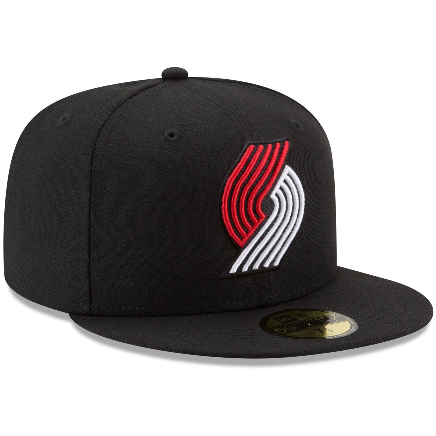 New Era Portland Trail Blazers Official Team Color 59FIFTY Fitted Hat ...