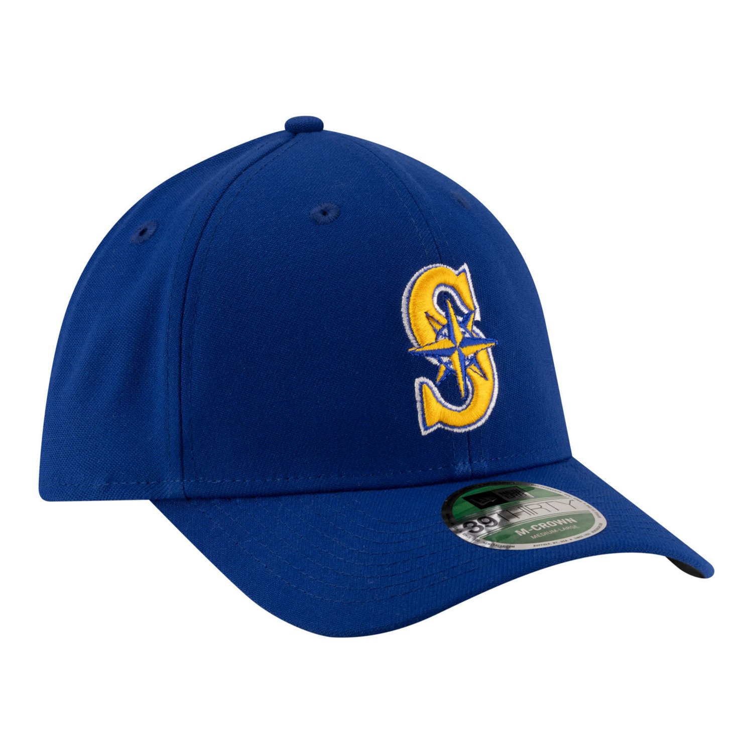 New Era Seattle Mariners Player Replica 39THIRTY M-Crown Flex Hat | Academy