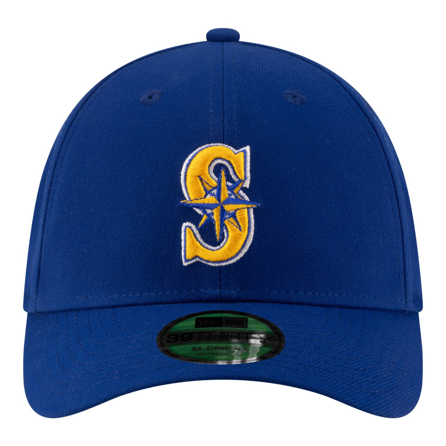 New Era Seattle Mariners Player Replica 39THIRTY M-Crown Flex Hat | Academy