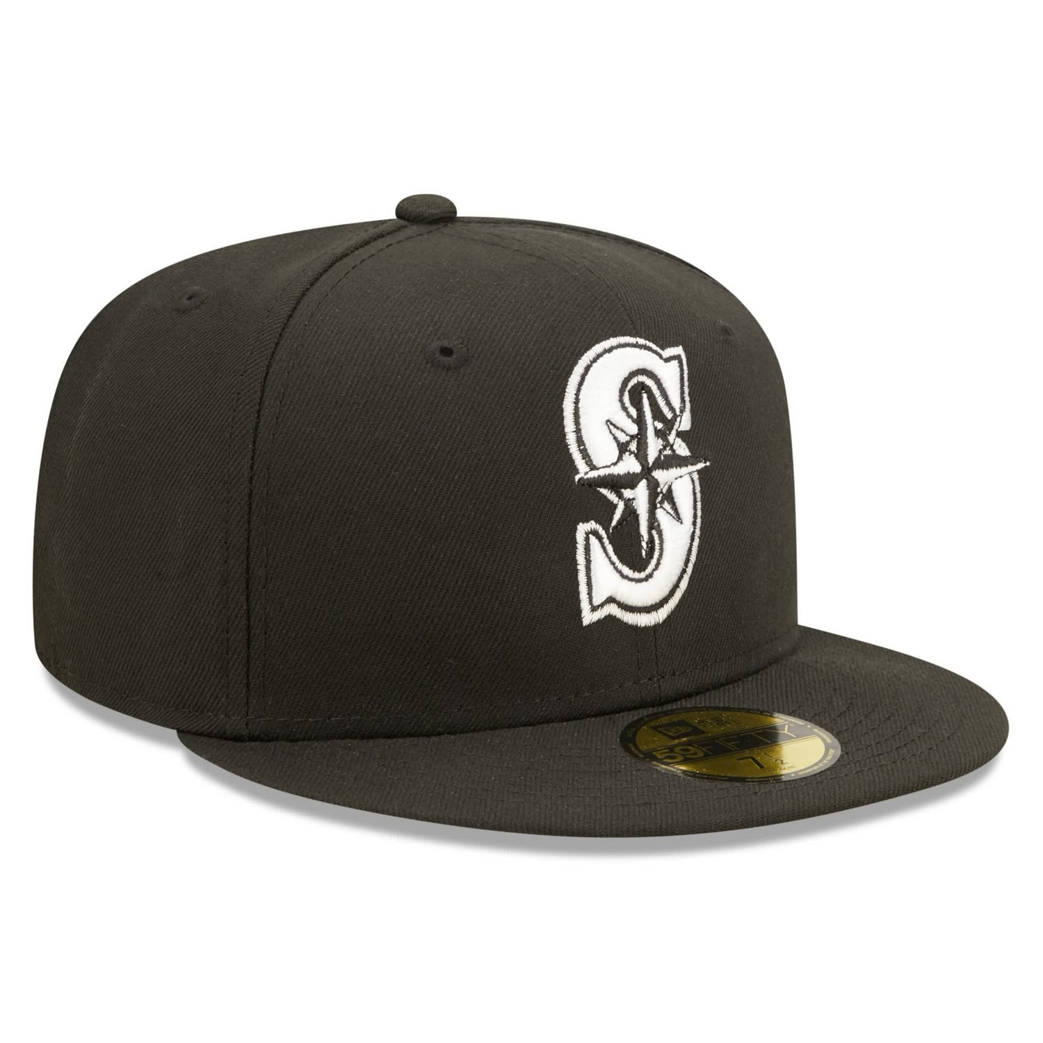 New Era Seattle Mariners Team Logo 59FIFTY Fitted Hat | Academy