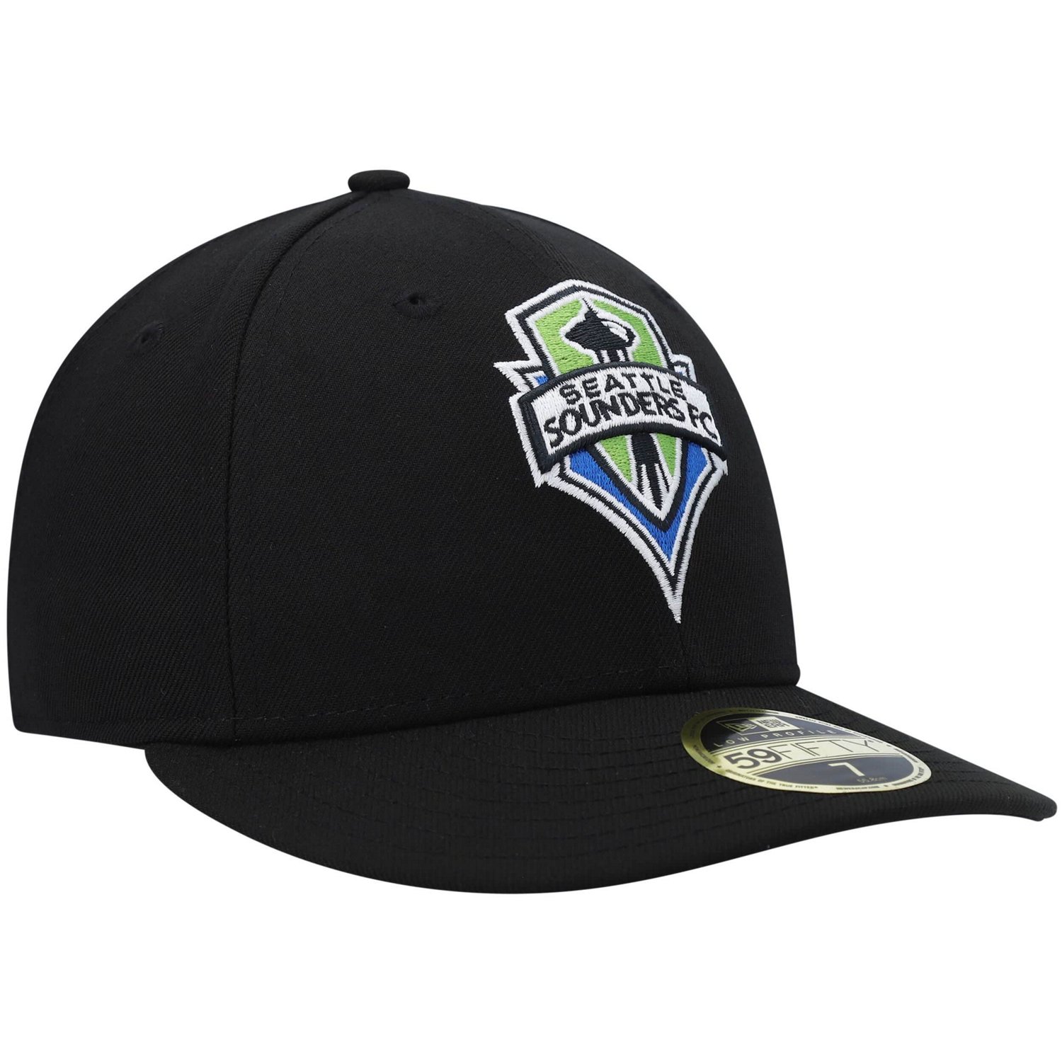 New Era Seattle Sounders FC Primary Logo Low Profile 59FIFTY Fitted Hat ...