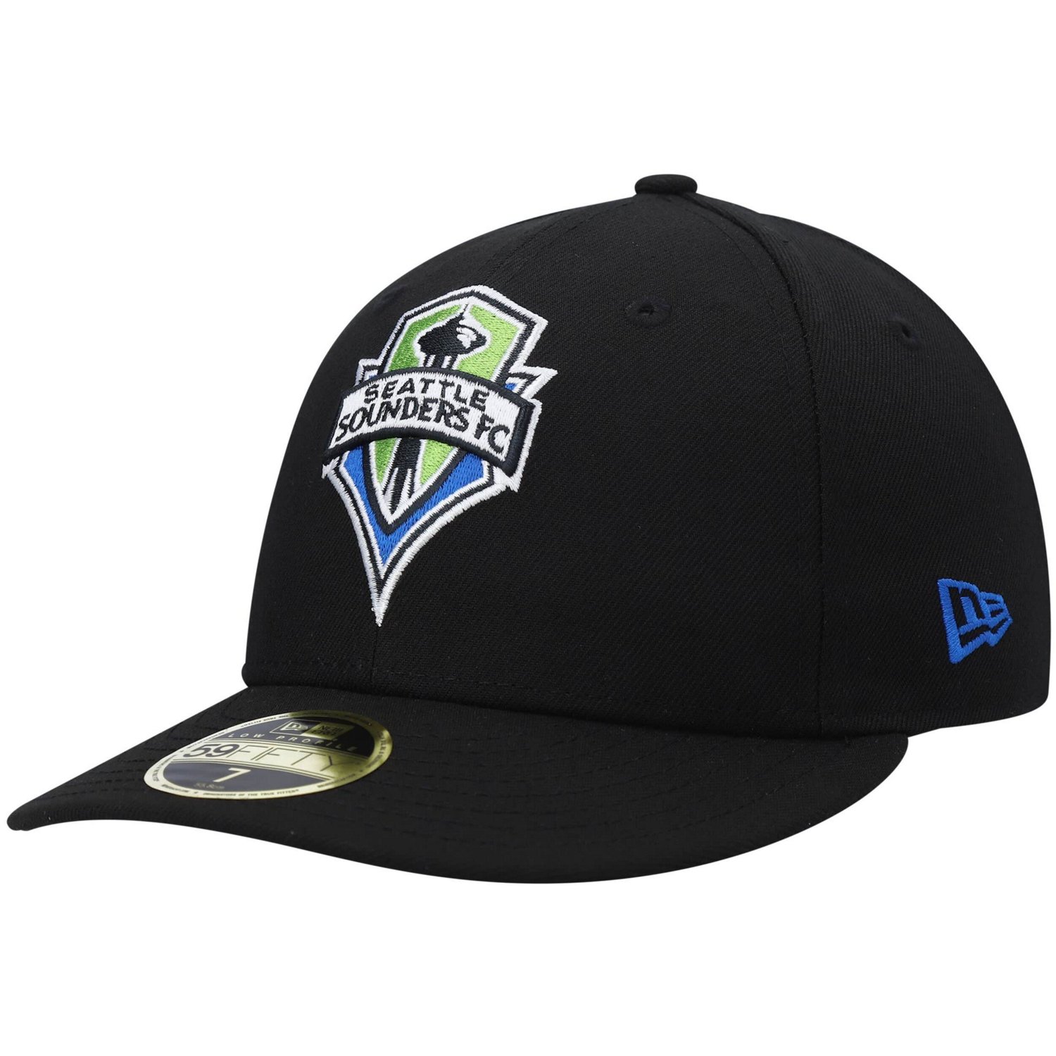 New Era Seattle Sounders FC Primary Logo Low Profile 59FIFTY Fitted Hat ...