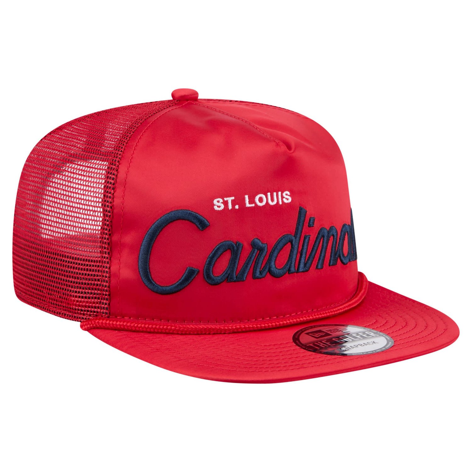 New Era St Louis Cardinals Retro Satin Script Golfer Adjustable Hat ...