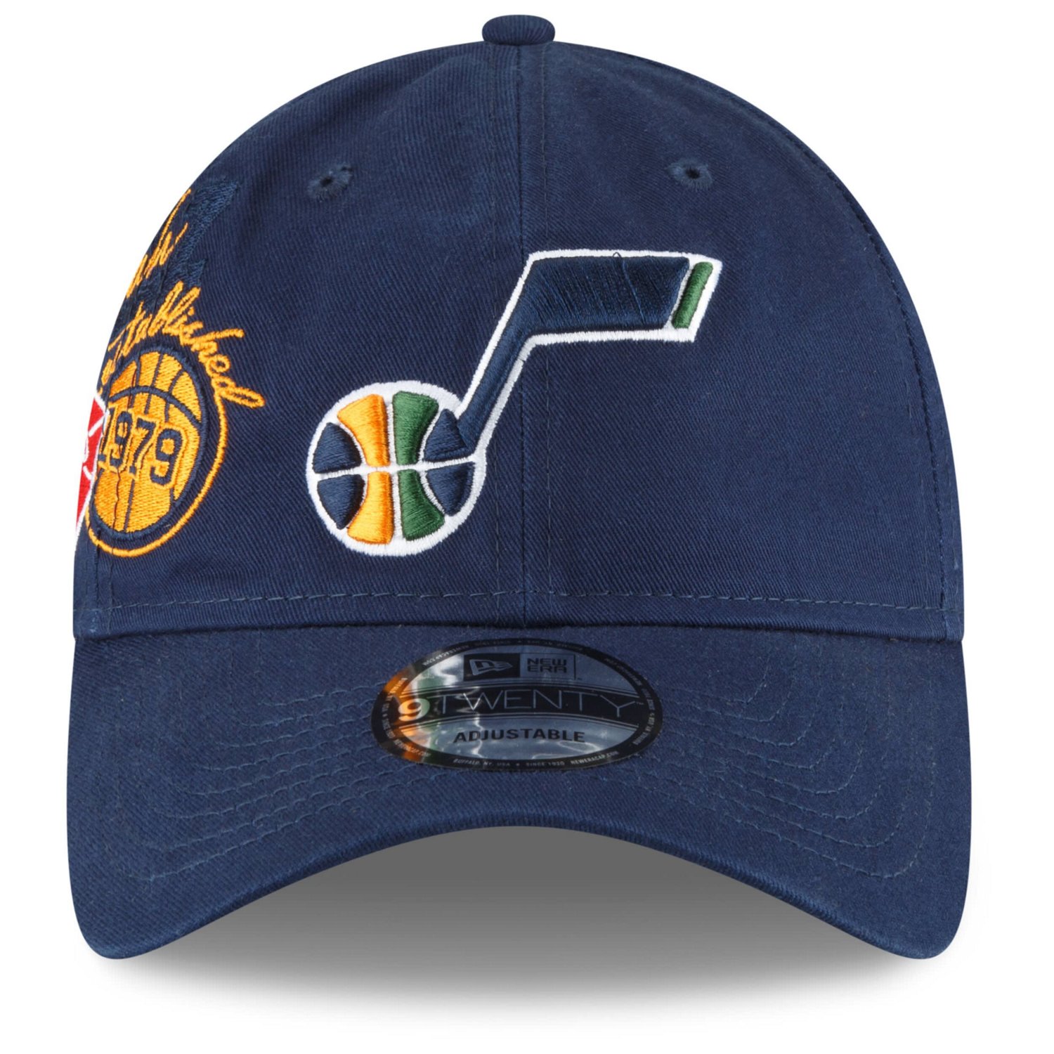 New Era Utah Jazz Back Half 9TWENTY Adjustable Hat | Academy