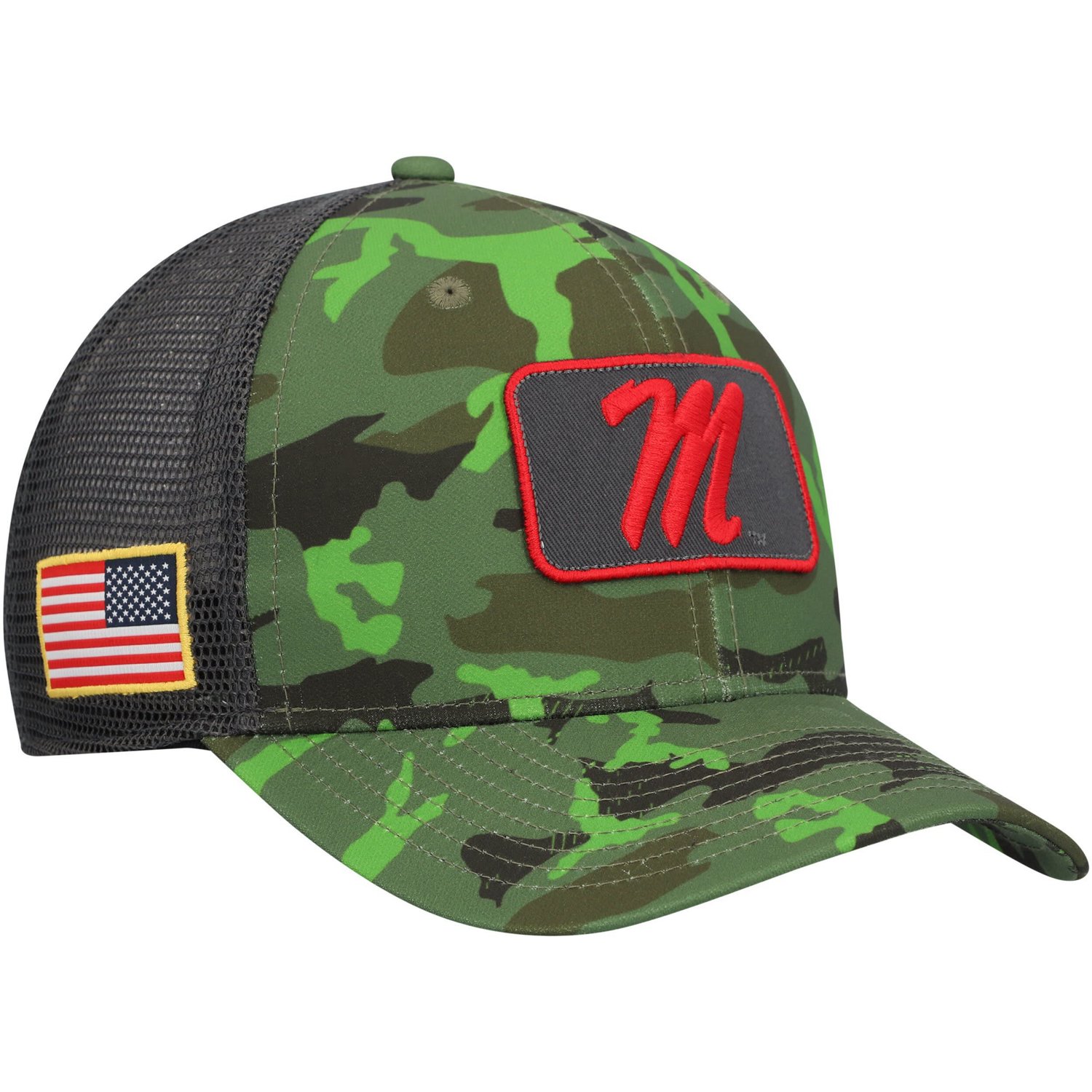 Nike / Ole Miss Rebels Classic99 Veterans Day Trucker Snapback Hat