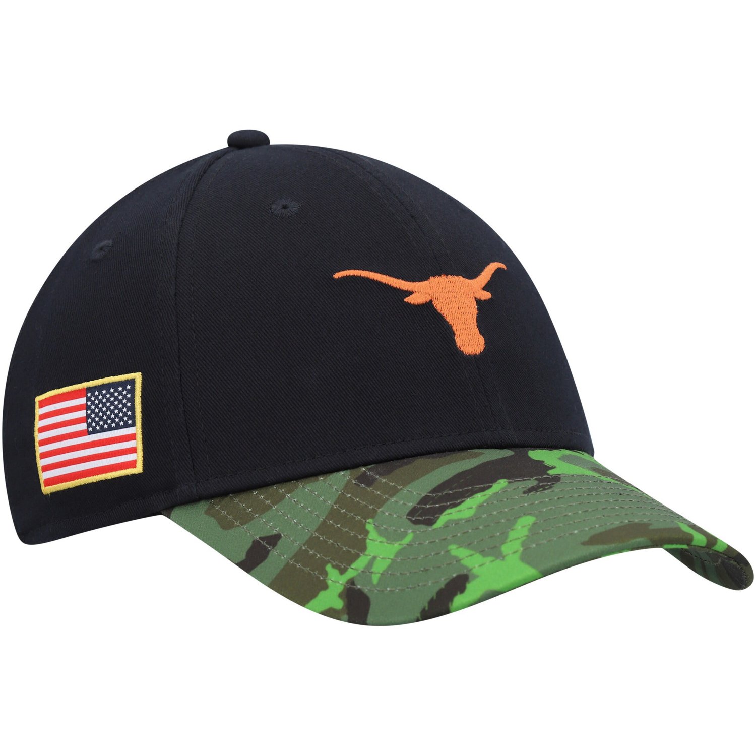 Nike /Camo Texas Longhorns Veterans Day 2Tone Legacy91 Adjustable Hat