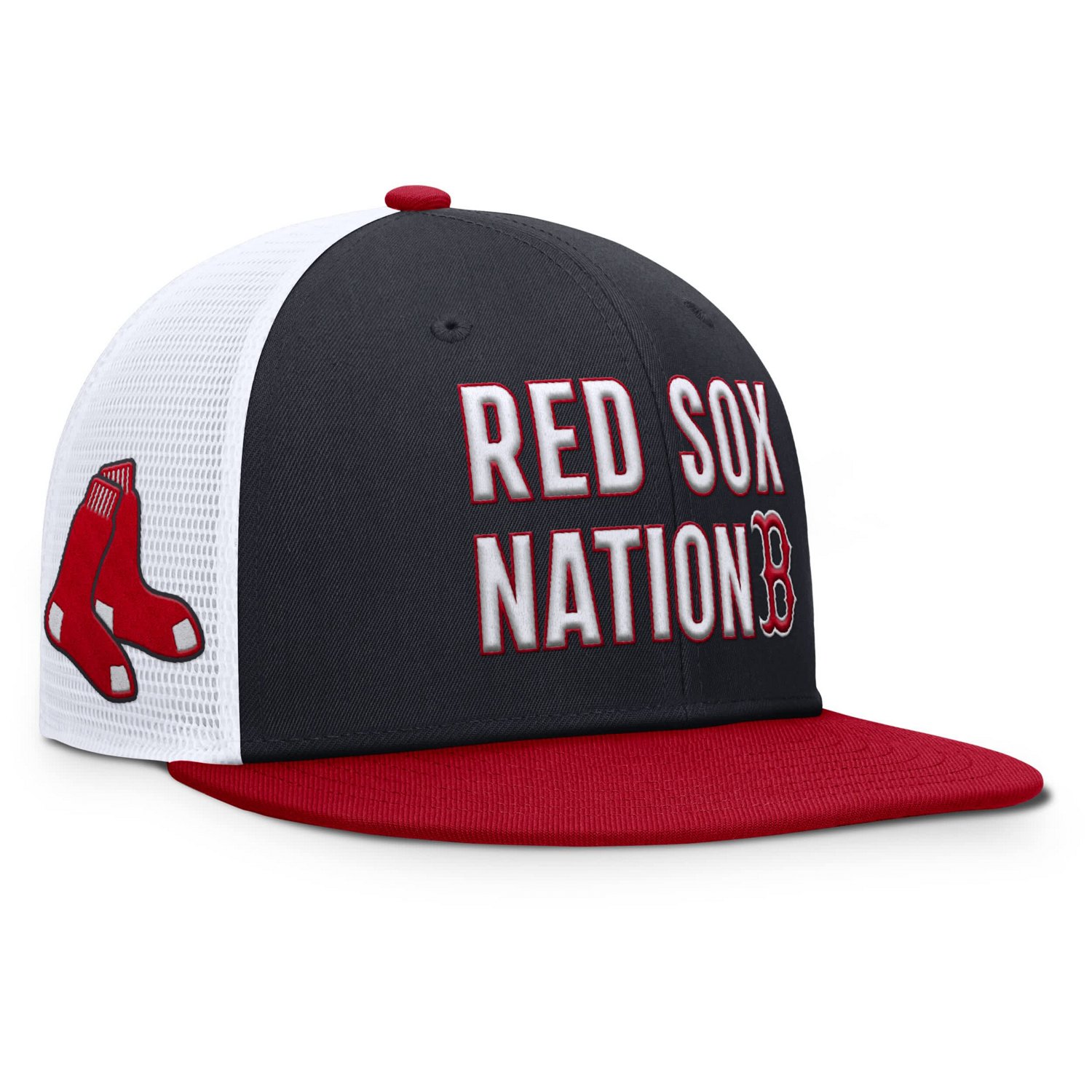 Nike Boston Red Sox Pro Trucker Snapback Hat | Academy