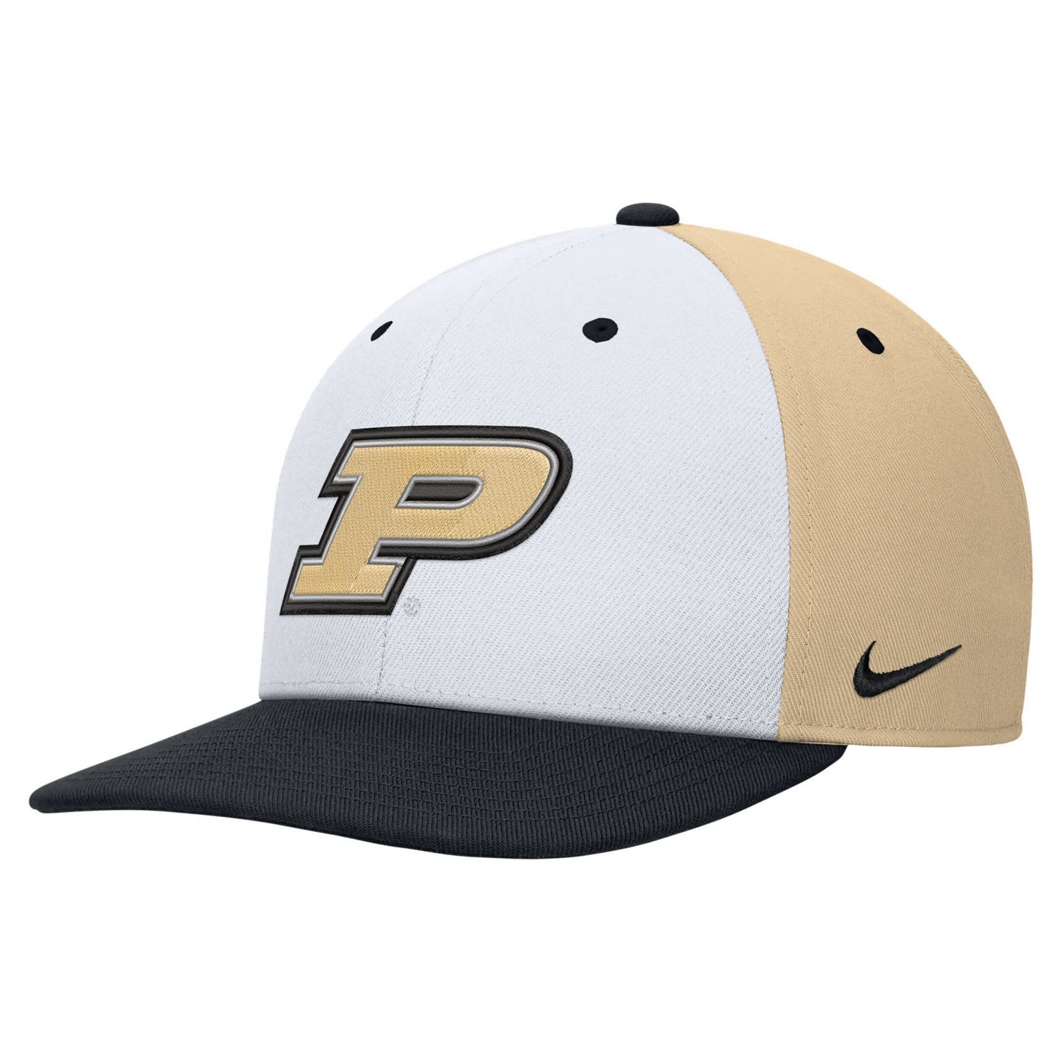 Nike Gold Purdue Boilermakers Pro Performance Snapback Hat | Academy