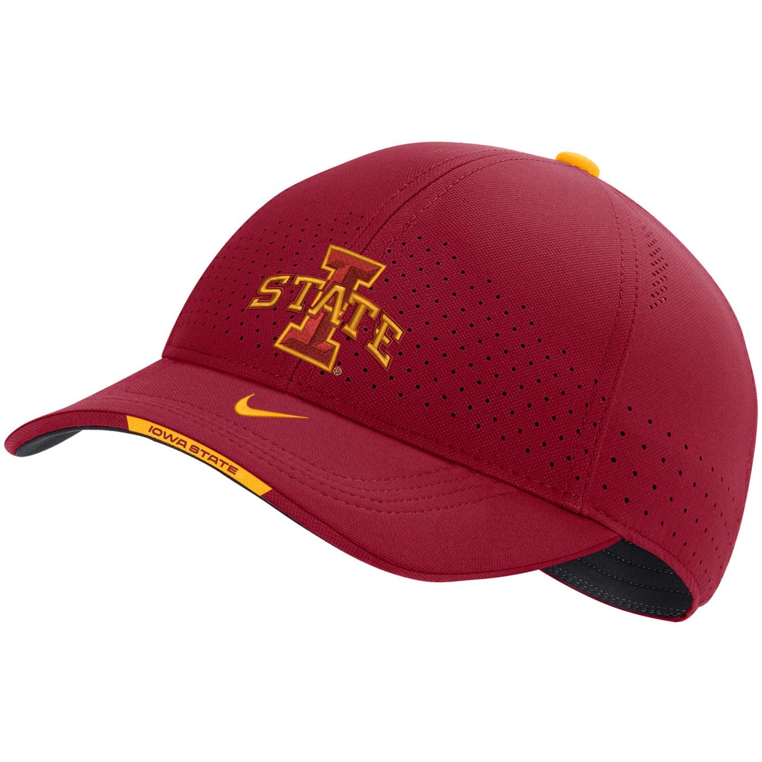 Nike Iowa State Cyclones 2023 Sideline Legacy91 Performance Adjustable ...