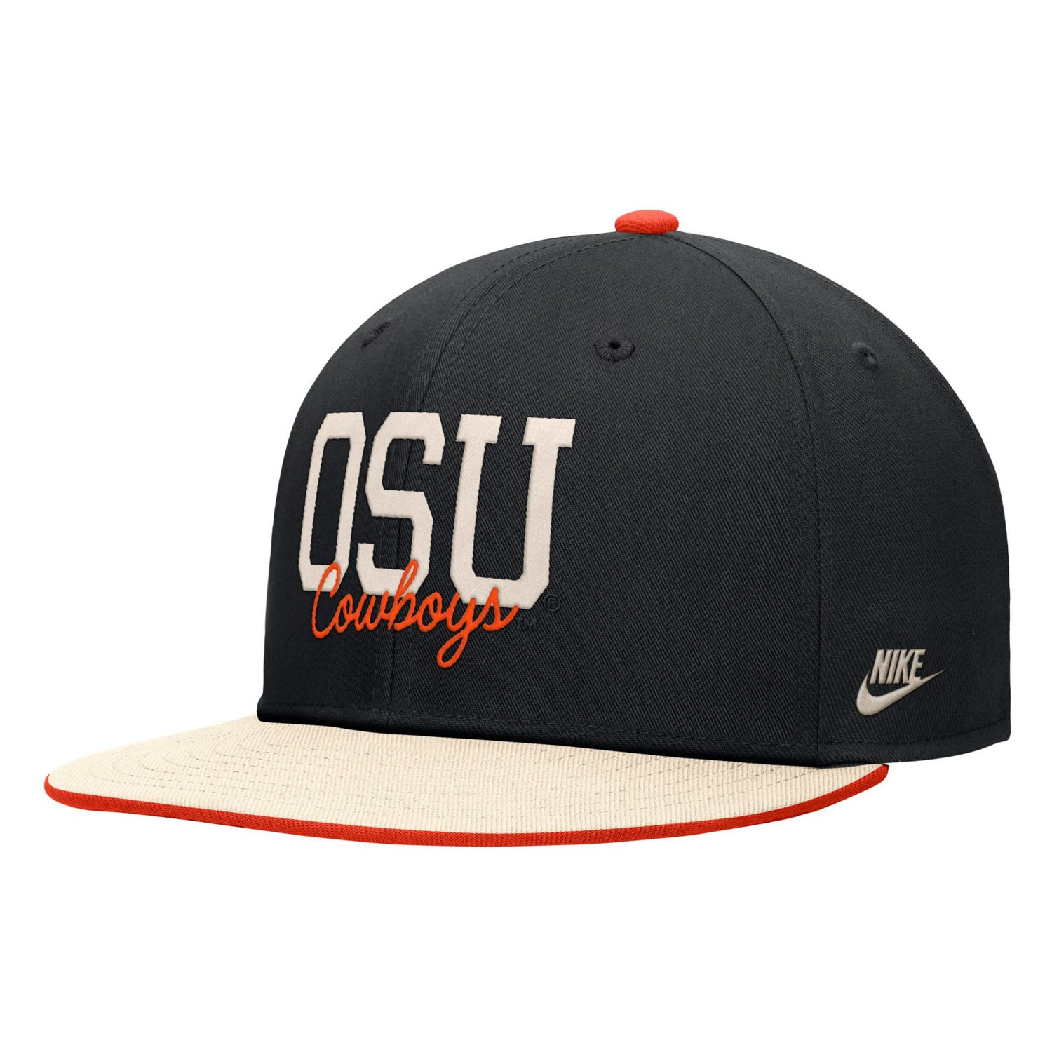Nike Oklahoma State Cowboys Vintage Script Pro Dri-FIT Snapback Hat ...