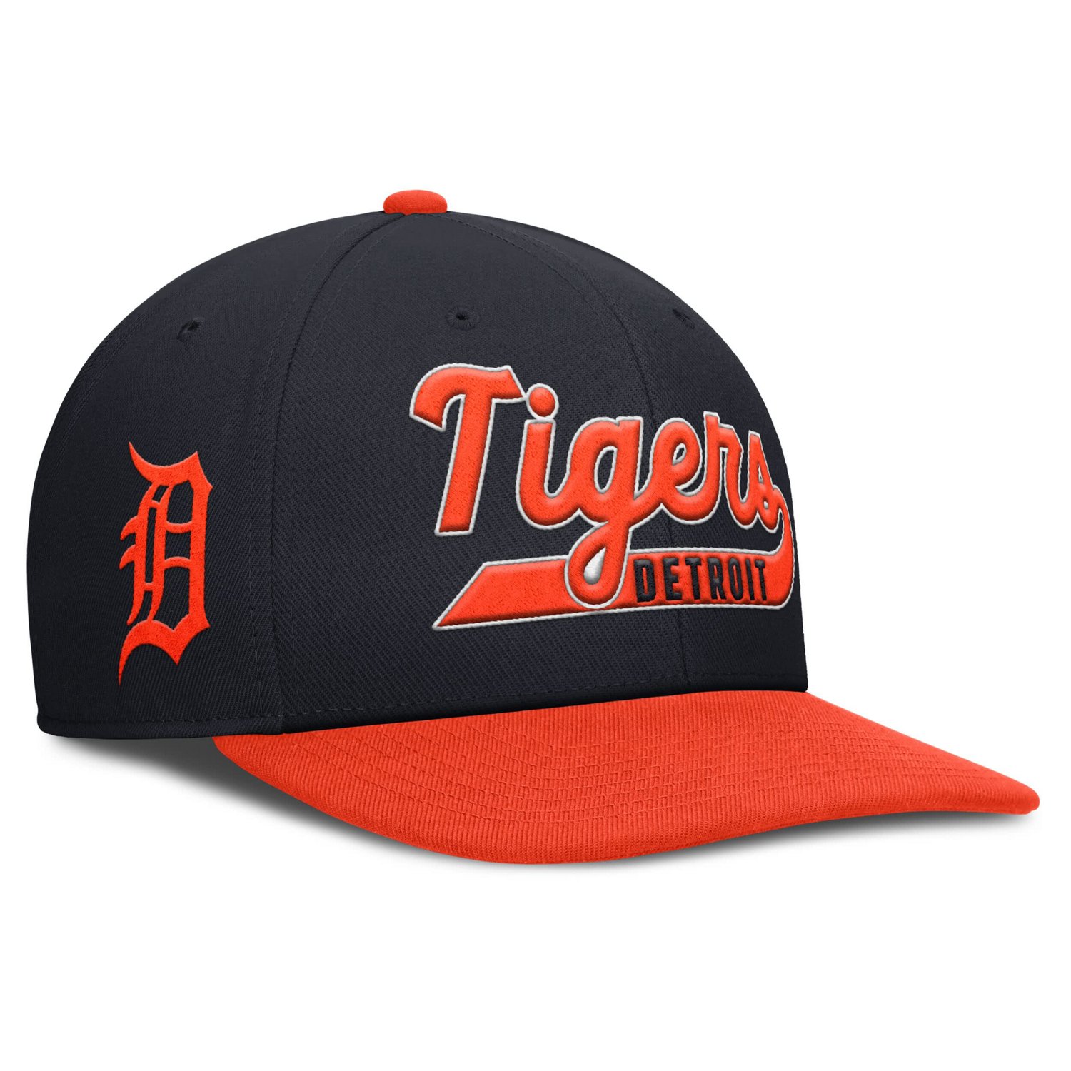 Nike Orange Detroit Tigers Pro Performance Snapback Hat | Academy