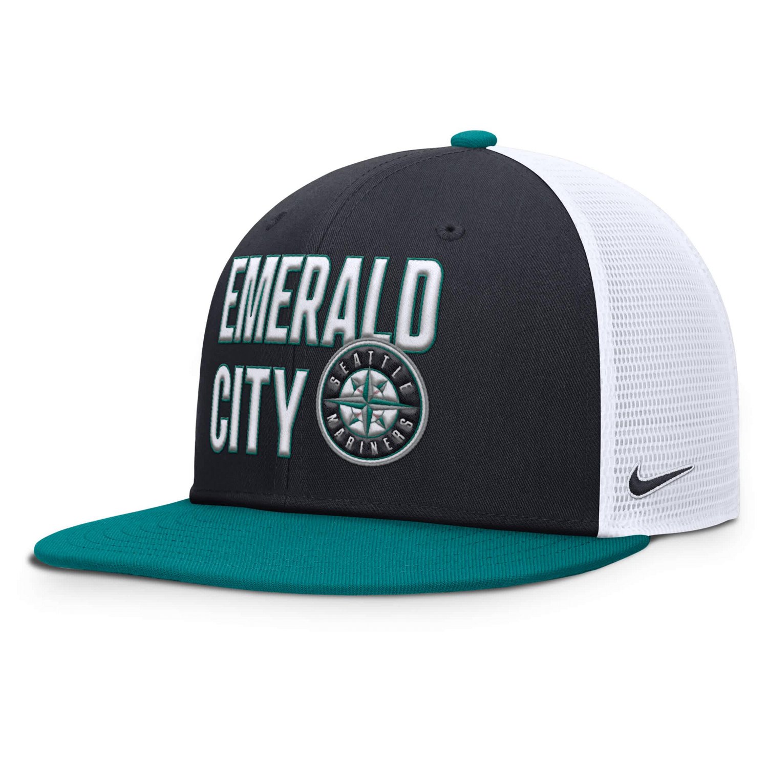 Nike Seattle Mariners Pro Trucker Snapback Hat | Academy