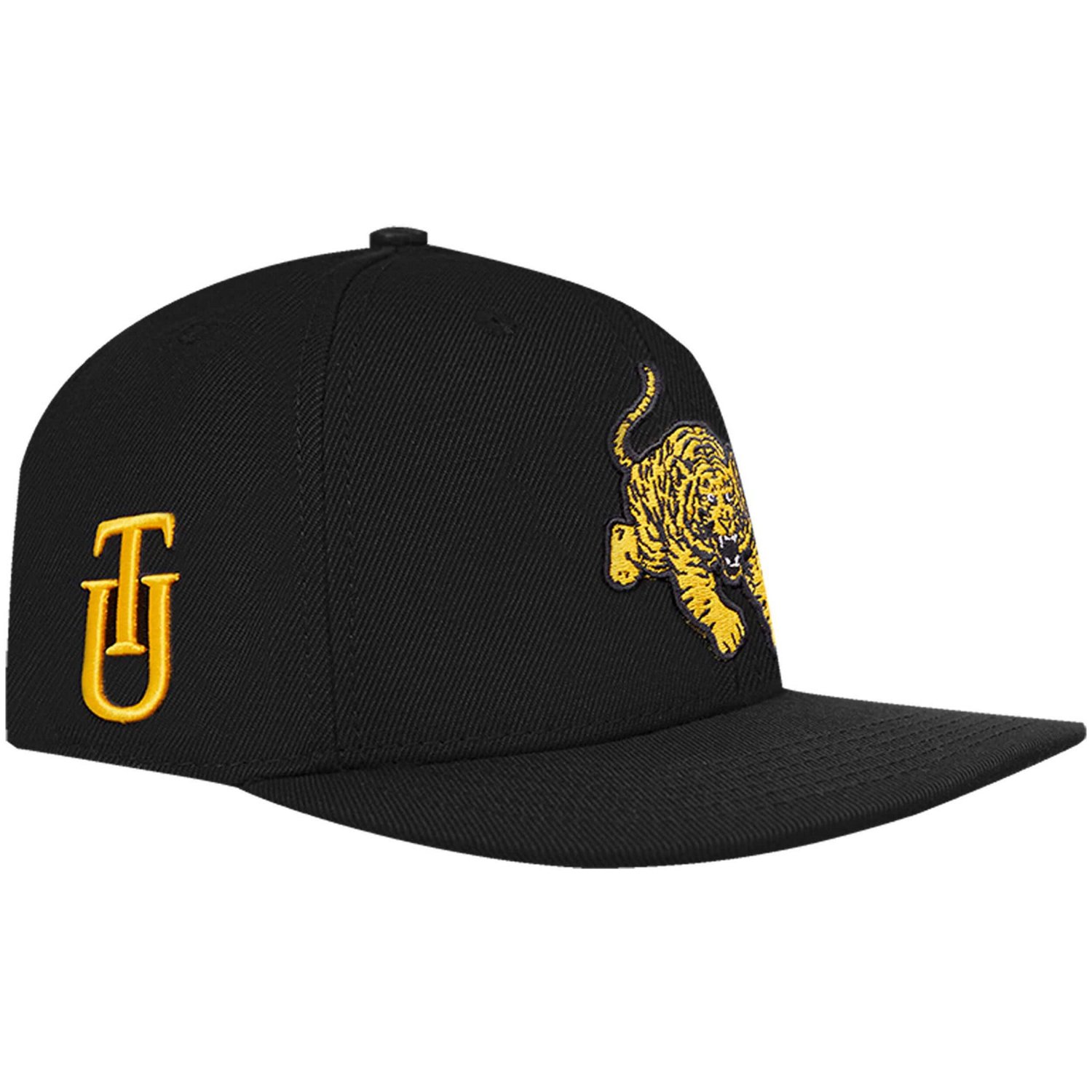 Pro Standard Tuskegee Golden Tigers Arch Over Logo Evergreen Snapback ...