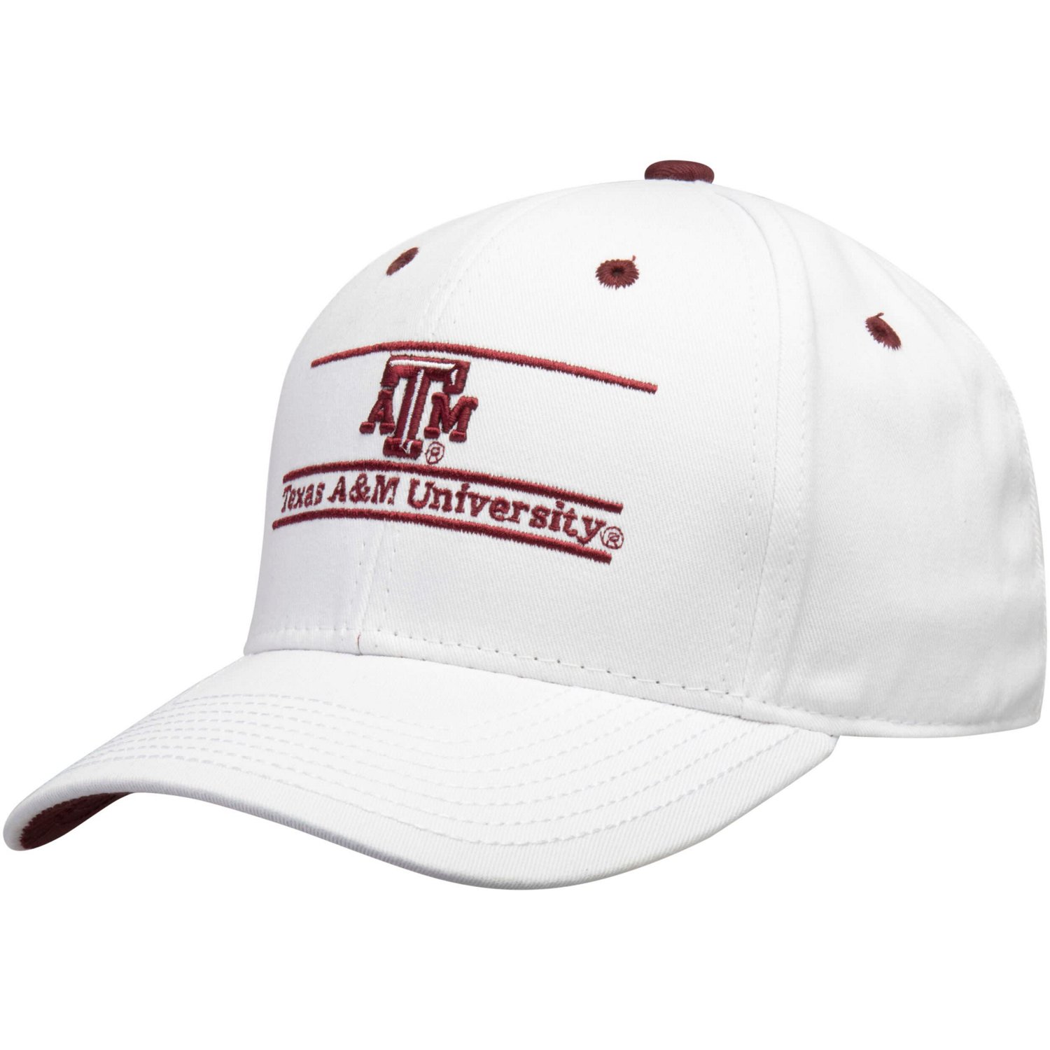The Game Texas AM Aggies ATM Classic Bar Adjustable Snapback Hat | Academy