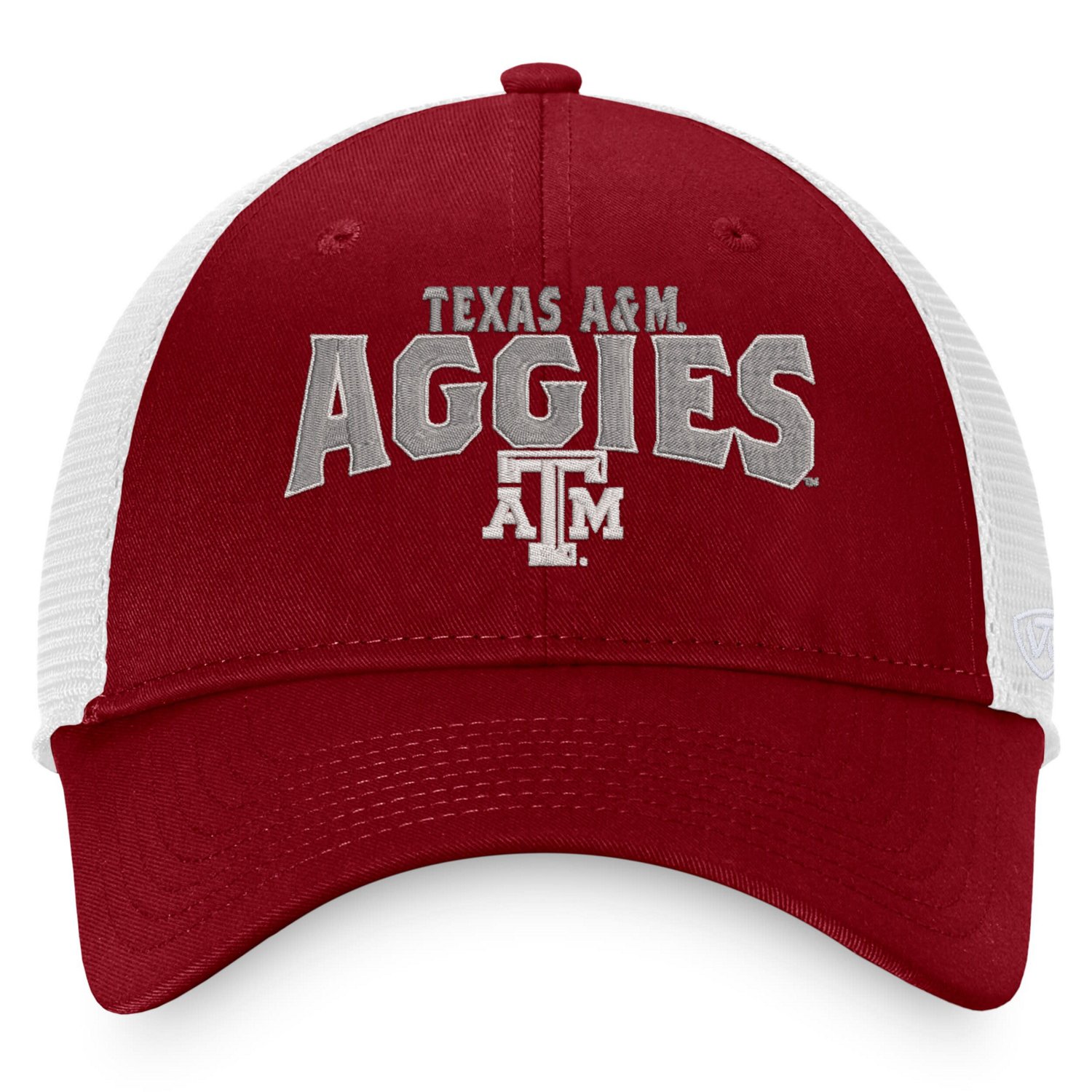 Top of the World / Texas AM Aggies Breakout Trucker Snapback Hat | Academy