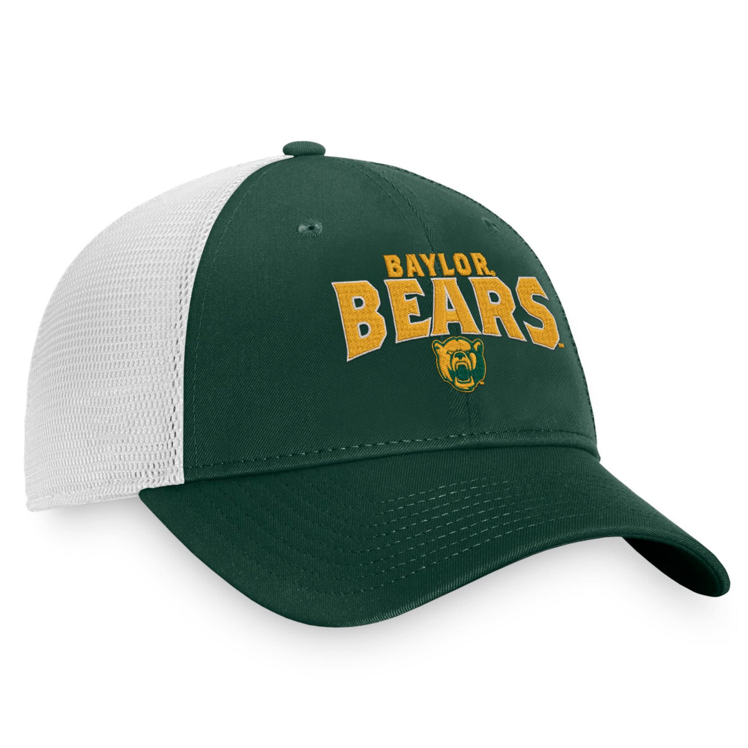 Top of the World /White Baylor Bears Breakout Trucker Snapback Hat ...