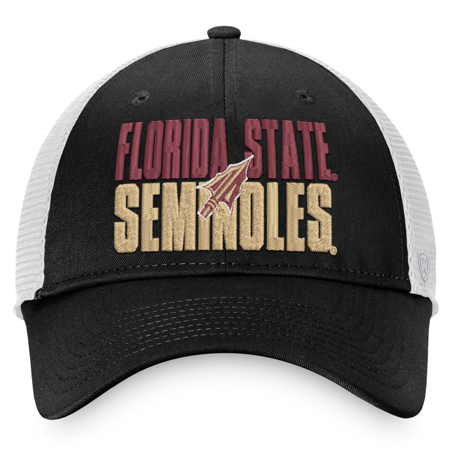 Top of the World /White Florida State Seminoles Stockpile Trucker