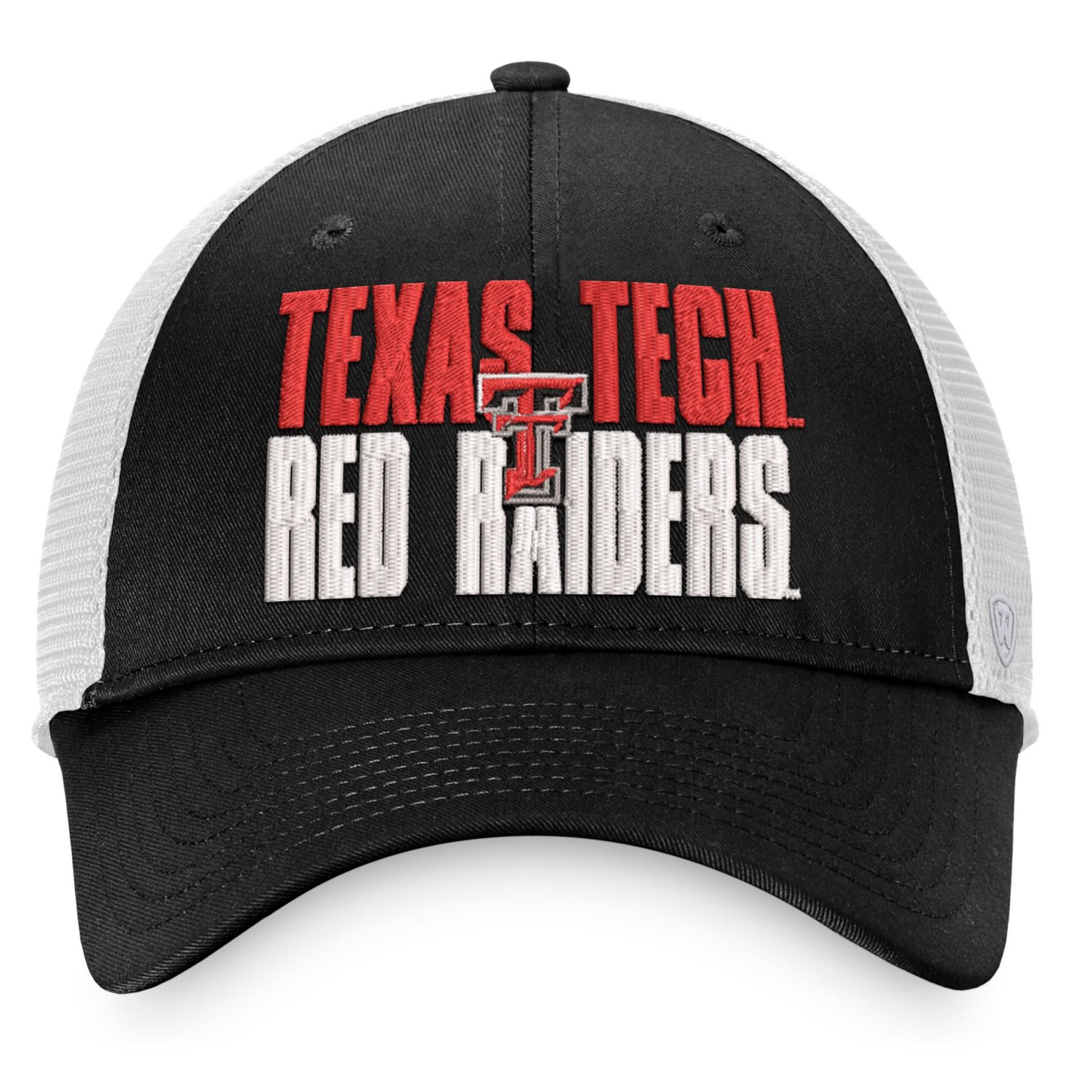 Top of the World /White Texas Tech Red Raiders Stockpile Trucker