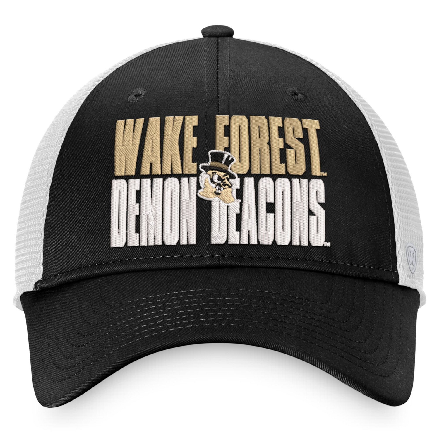 Top of the World /White Wake Forest Demon Deacons Stockpile Trucker