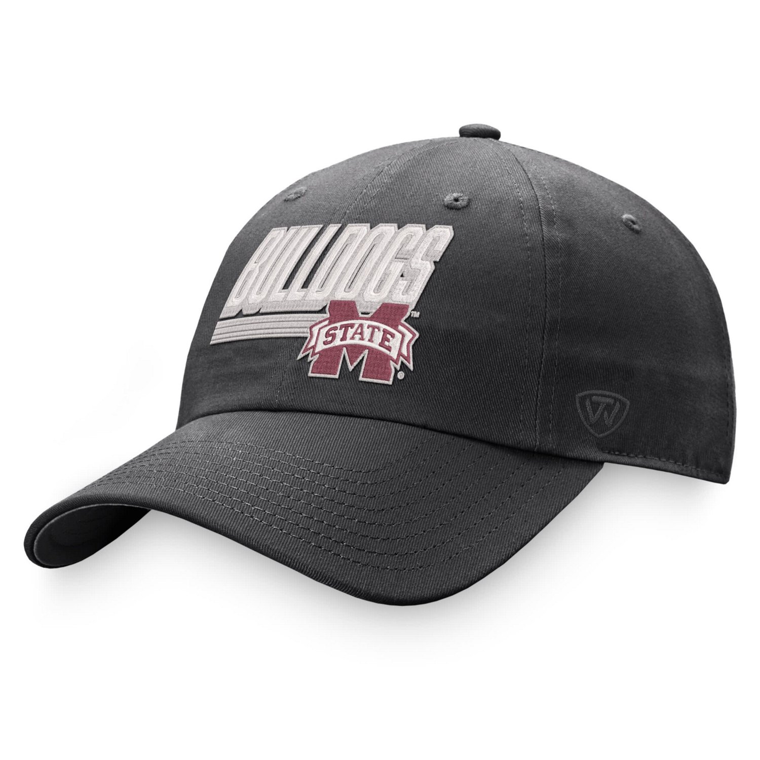 Top of the World Mississippi State Bulldogs Slice Adjustable Hat | Academy