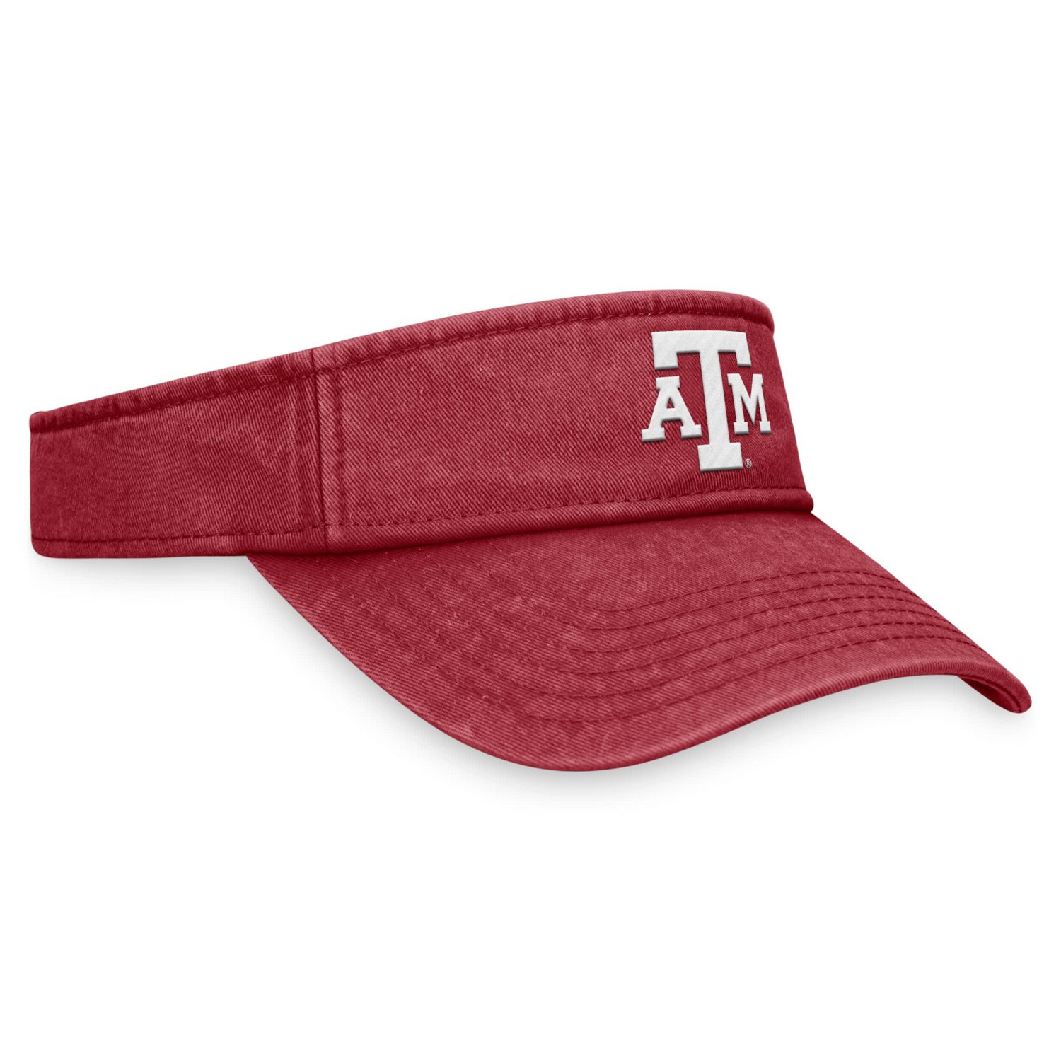 Top of the World Texas AM Aggies Terry Adjustable Visor Academy