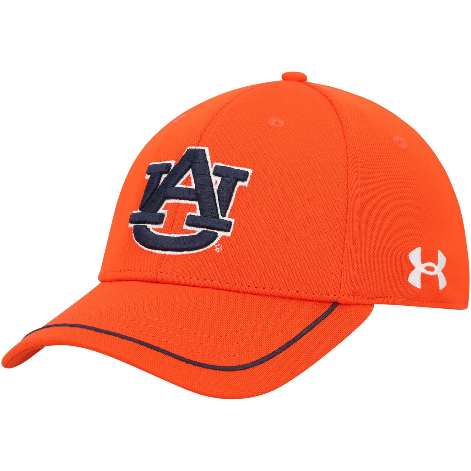 Under Armour Auburn Tigers IsoChill Blitzing Accent Flex Hat Academy