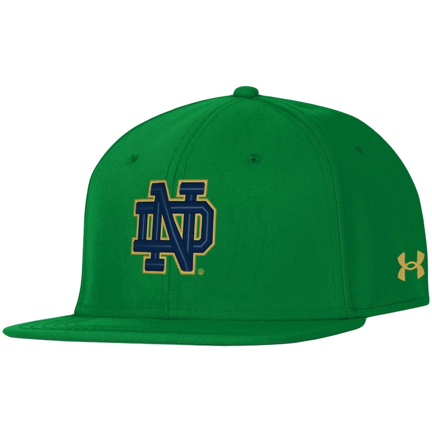 Under Armour Kelly Notre Dame Fighting Irish Baseball Flex Fit Hat