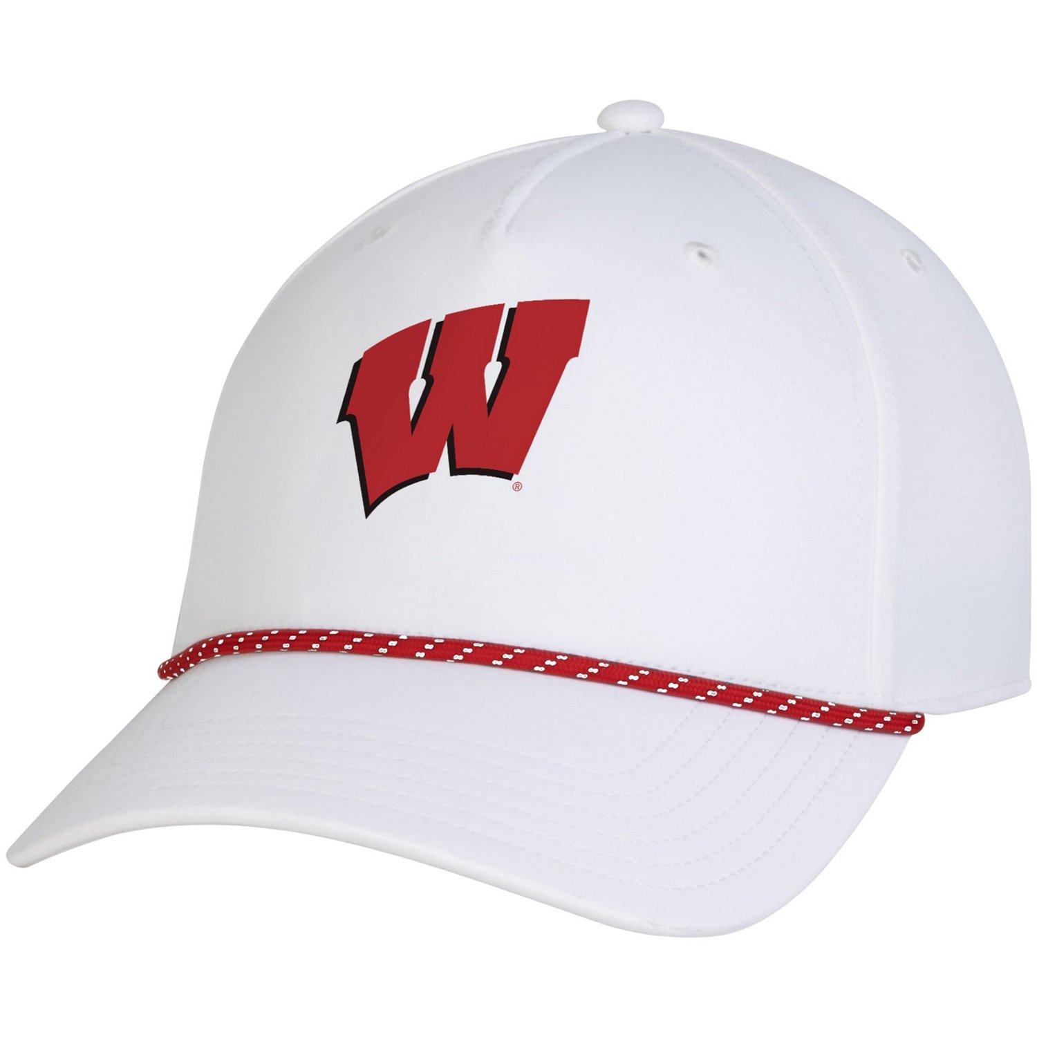 Under Armour Wisconsin Badgers Sideline Drive Rope Adjustable Hat | Academy