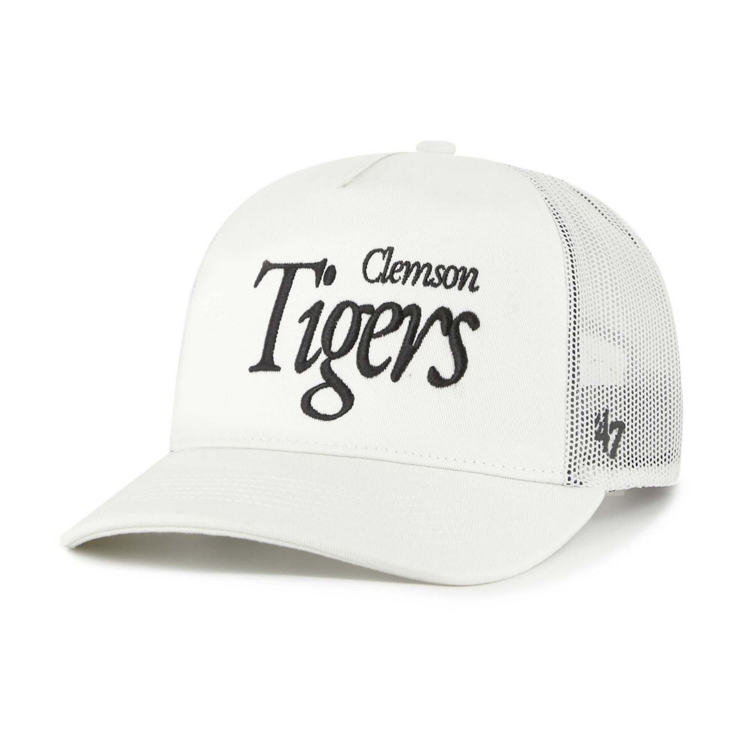 Unisex '47 Clemson Tigers Foundation Script Adjustable Trucker Hat ...