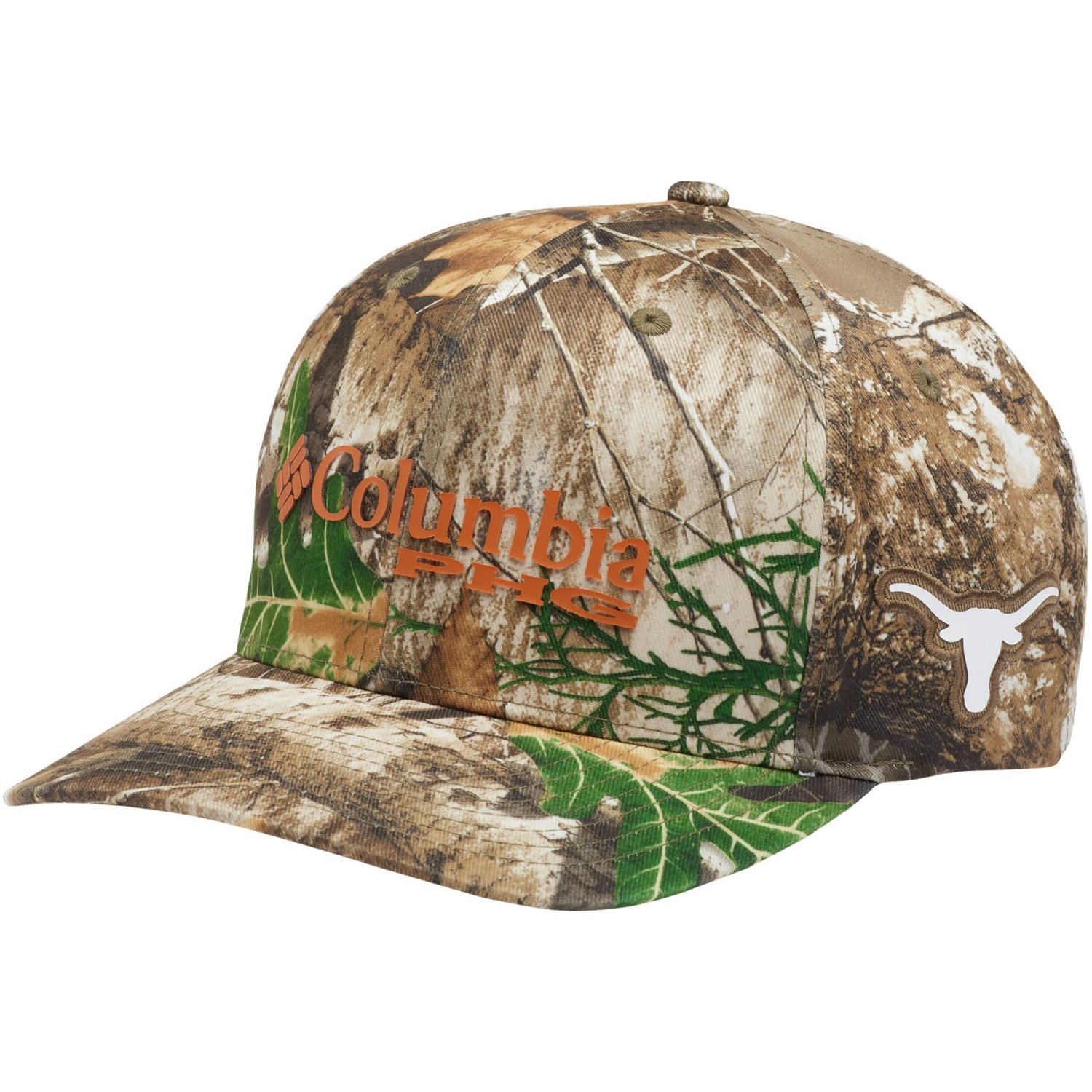 Unisex Columbia Texas Longhorns Mossy Oak Bottomland Flex Hat | Academy