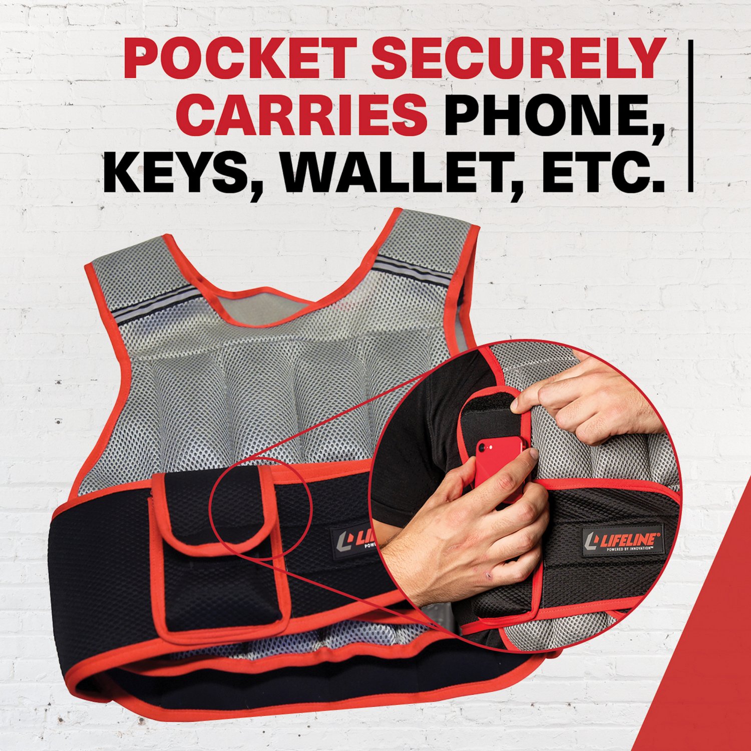 Lifeline 10 lb Weighted Vest Academy