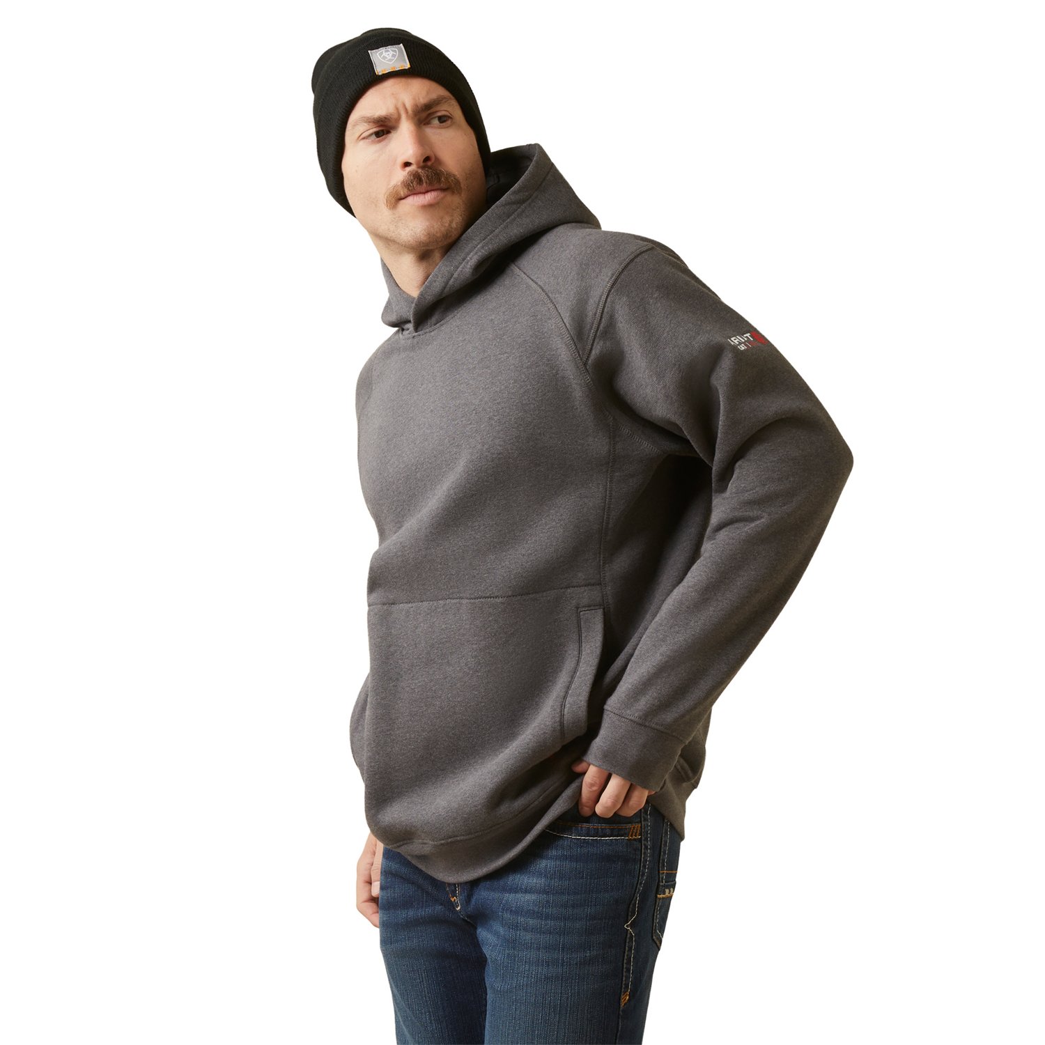 Ariat Men's Flame Resistant Rev Pullover Hoodie Academy