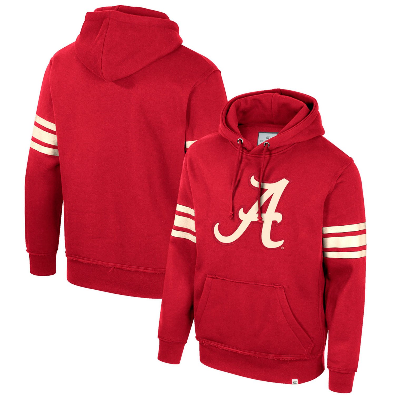 Colosseum Alabama Tide Saluting Pullover Hoodie | Academy