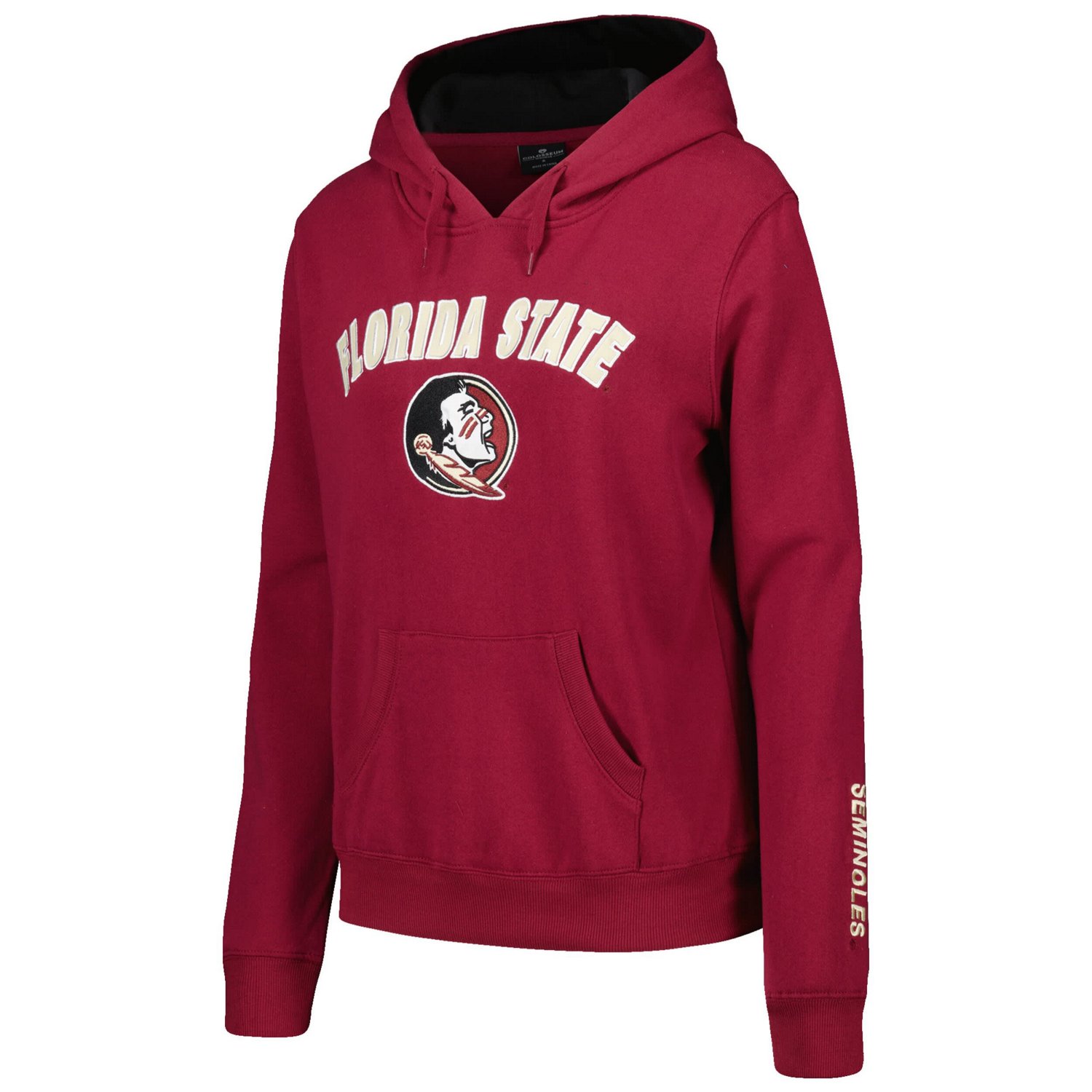 Colosseum Florida State Seminoles Arch Logo Pullover Hoodie | Academy